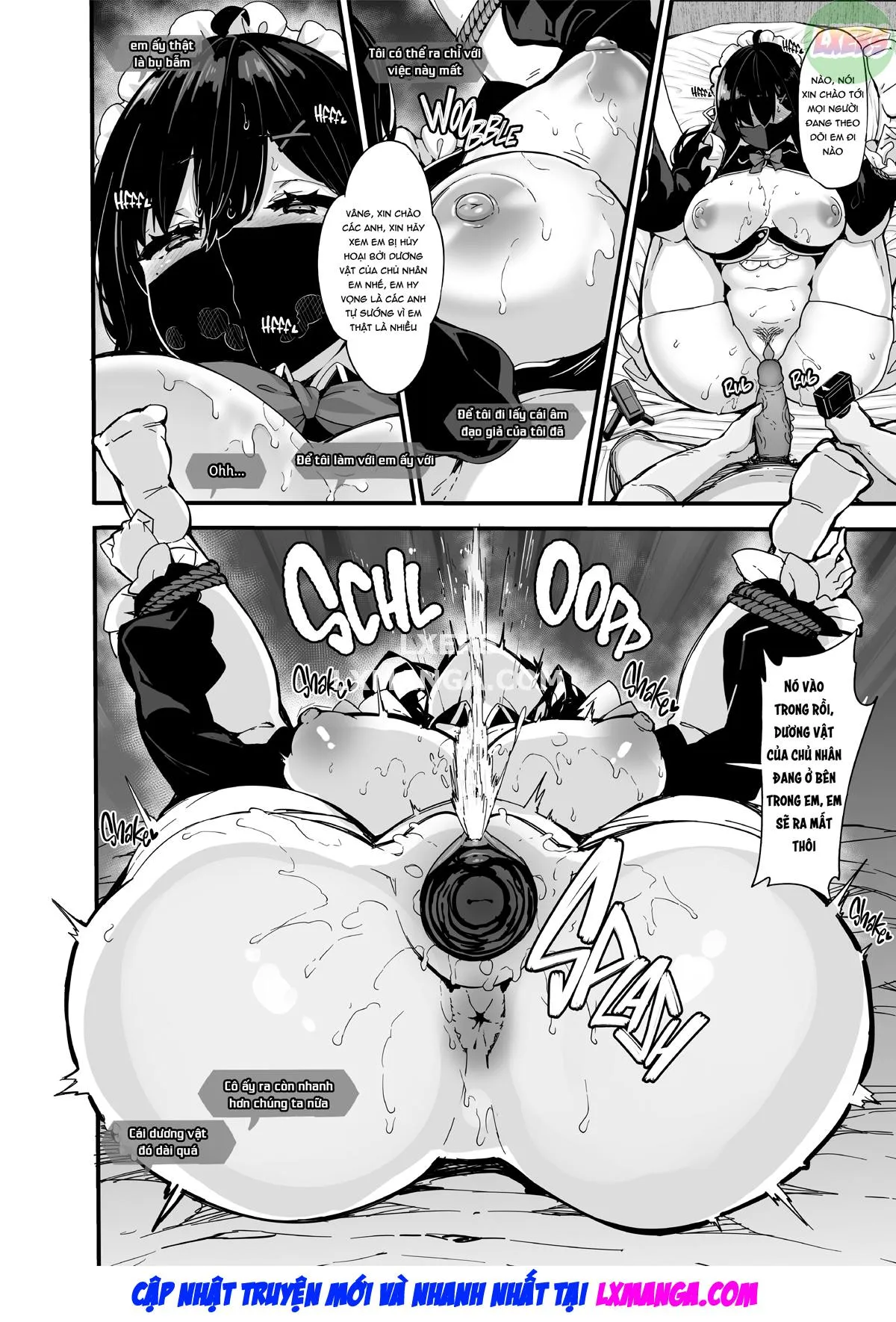 HentaiVN.net - Ảnh 10 - Nonohara Yuzuka No Himitsu No Haishin - Chap 4 - [END]