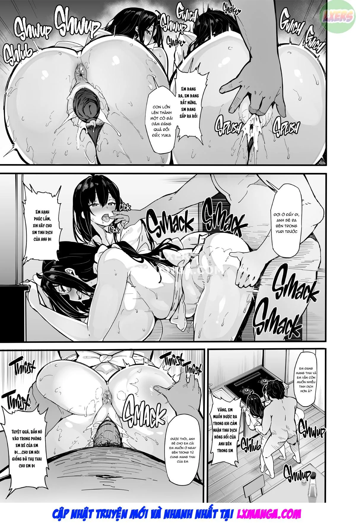 HentaiVN.net - Ảnh 23 - Nonohara Yuzuka No Himitsu No Haishin - Chap 4 - [END]