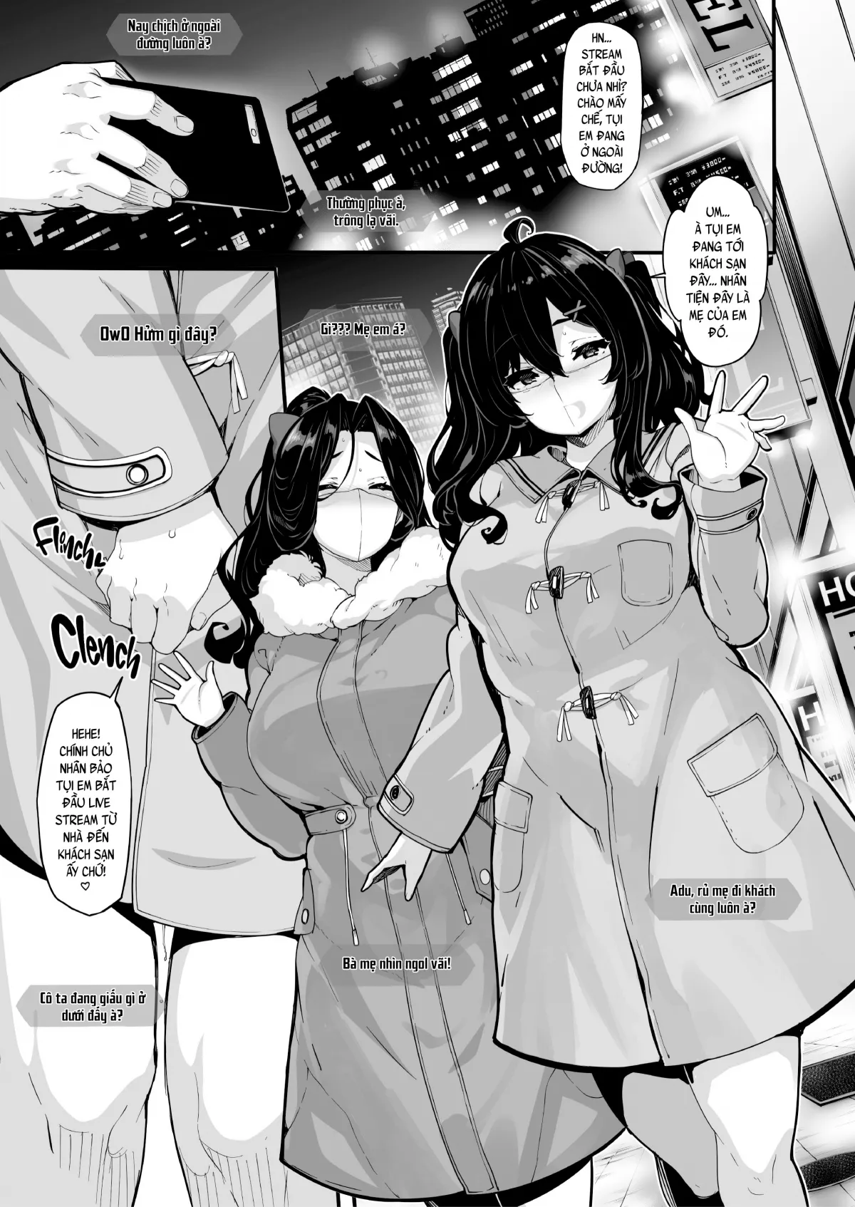 HentaiVN.net - Ảnh 3 - Nonohara Yuzuka No Himitsu No Haishin - Chap 5