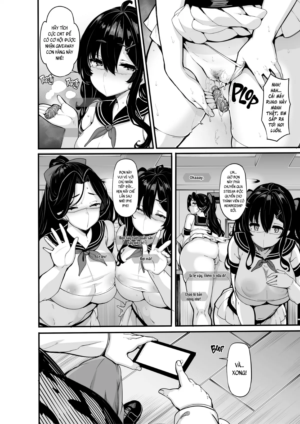 HentaiVN.net - Ảnh 6 - Nonohara Yuzuka No Himitsu No Haishin - Chap 5