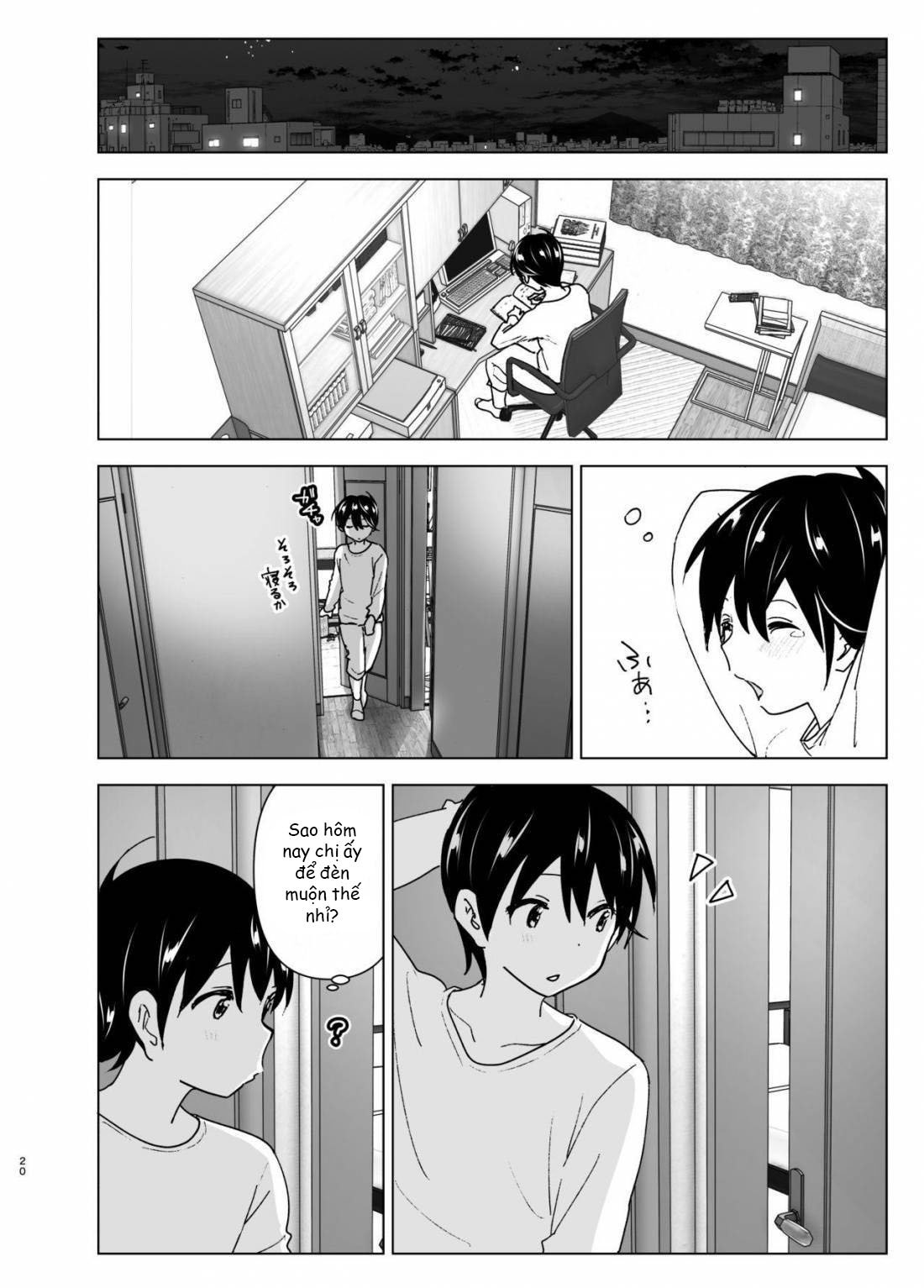 HentaiVN.net - Ảnh 19 - Tình nghĩa cảm động của hai chị em [Onei-chan to Guchi o Kiite Ageru Otouto no Hanashi – Tales of Onei-chan Oto-to (1)] - Oneshot