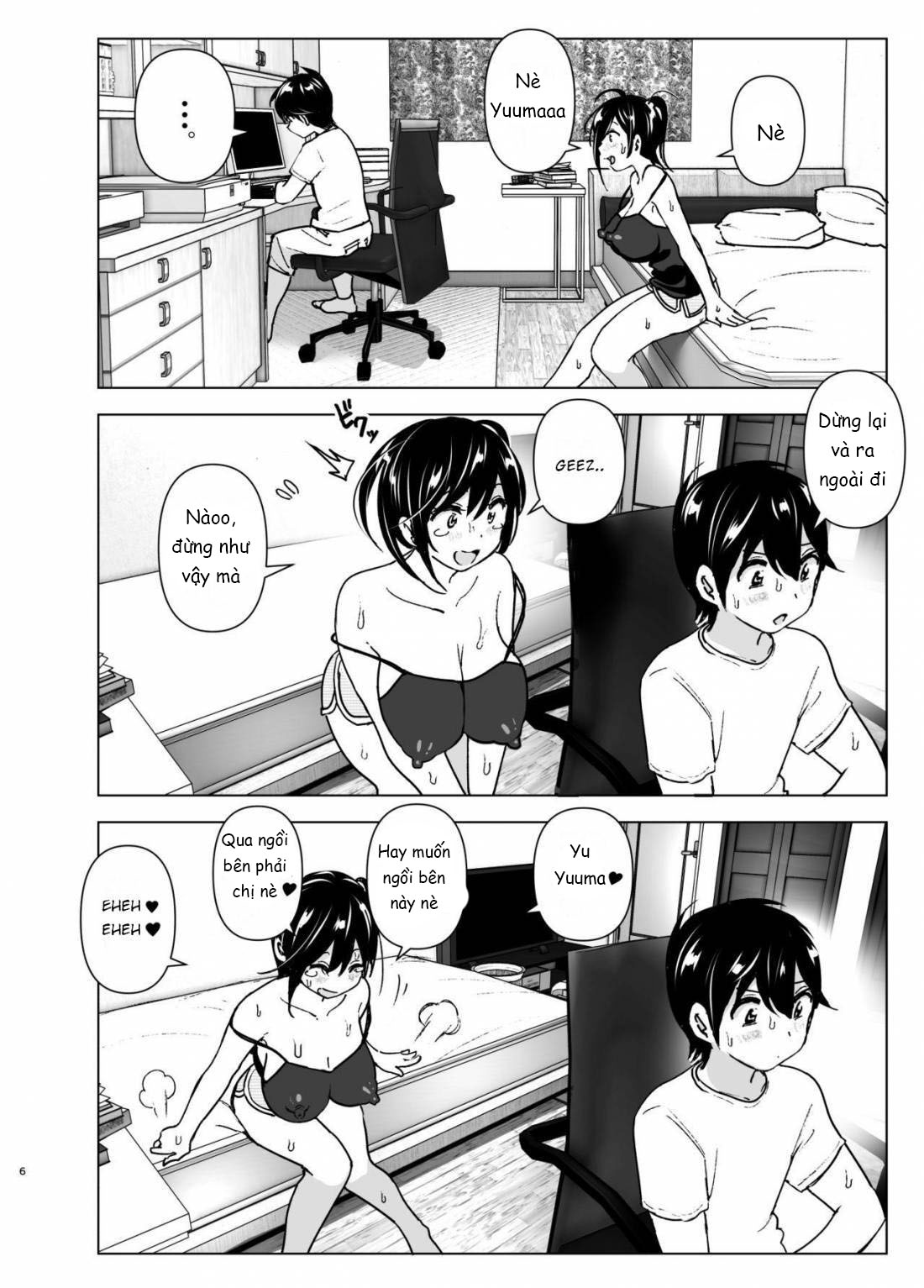 HentaiVN.net - Ảnh 5 - Tình nghĩa cảm động của hai chị em [Onei-chan to Guchi o Kiite Ageru Otouto no Hanashi – Tales of Onei-chan Oto-to (1)] - Oneshot