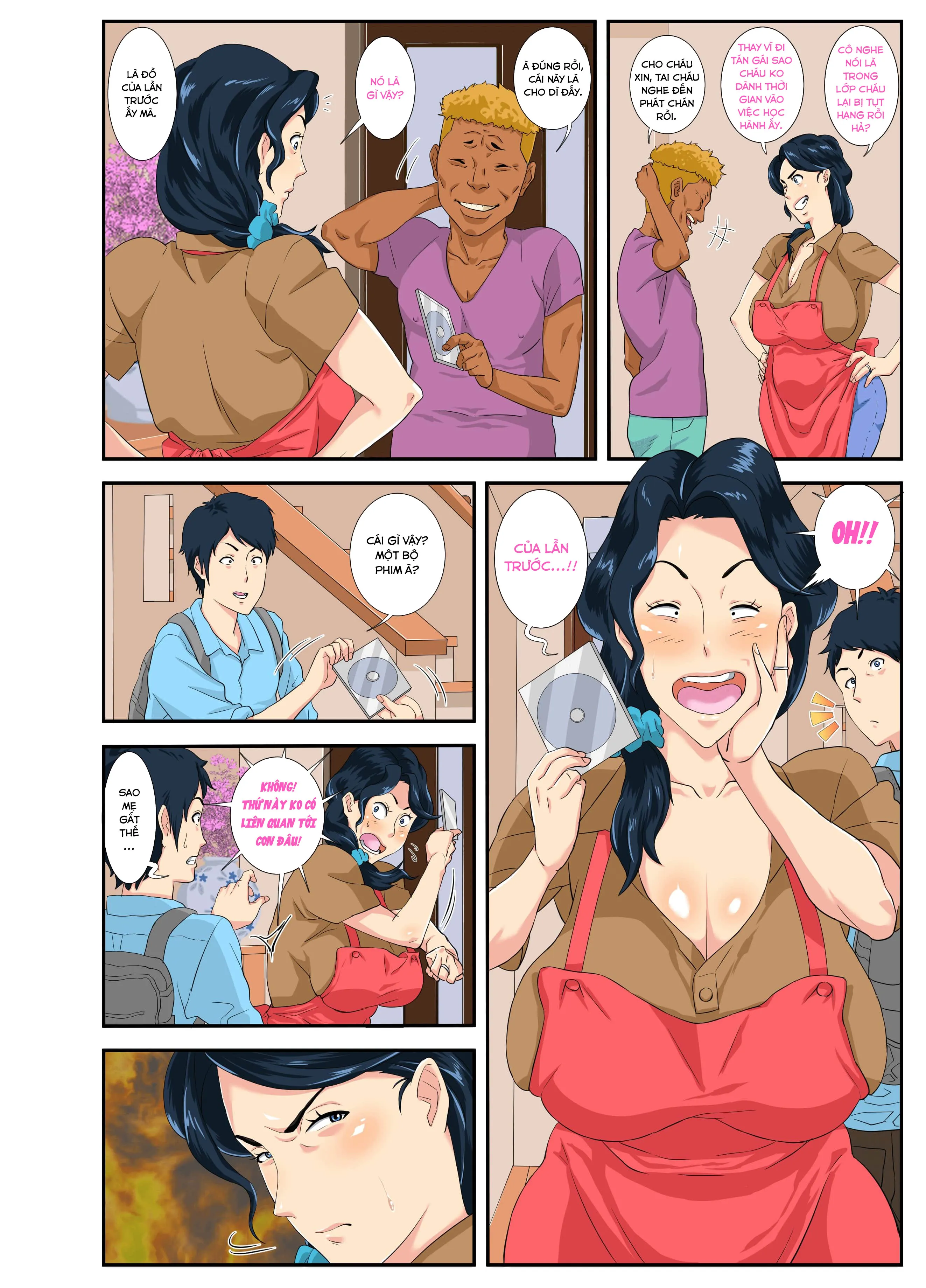HentaiVN.net - Ảnh 3 - Okaa-san Itadakimasu - Chap 1