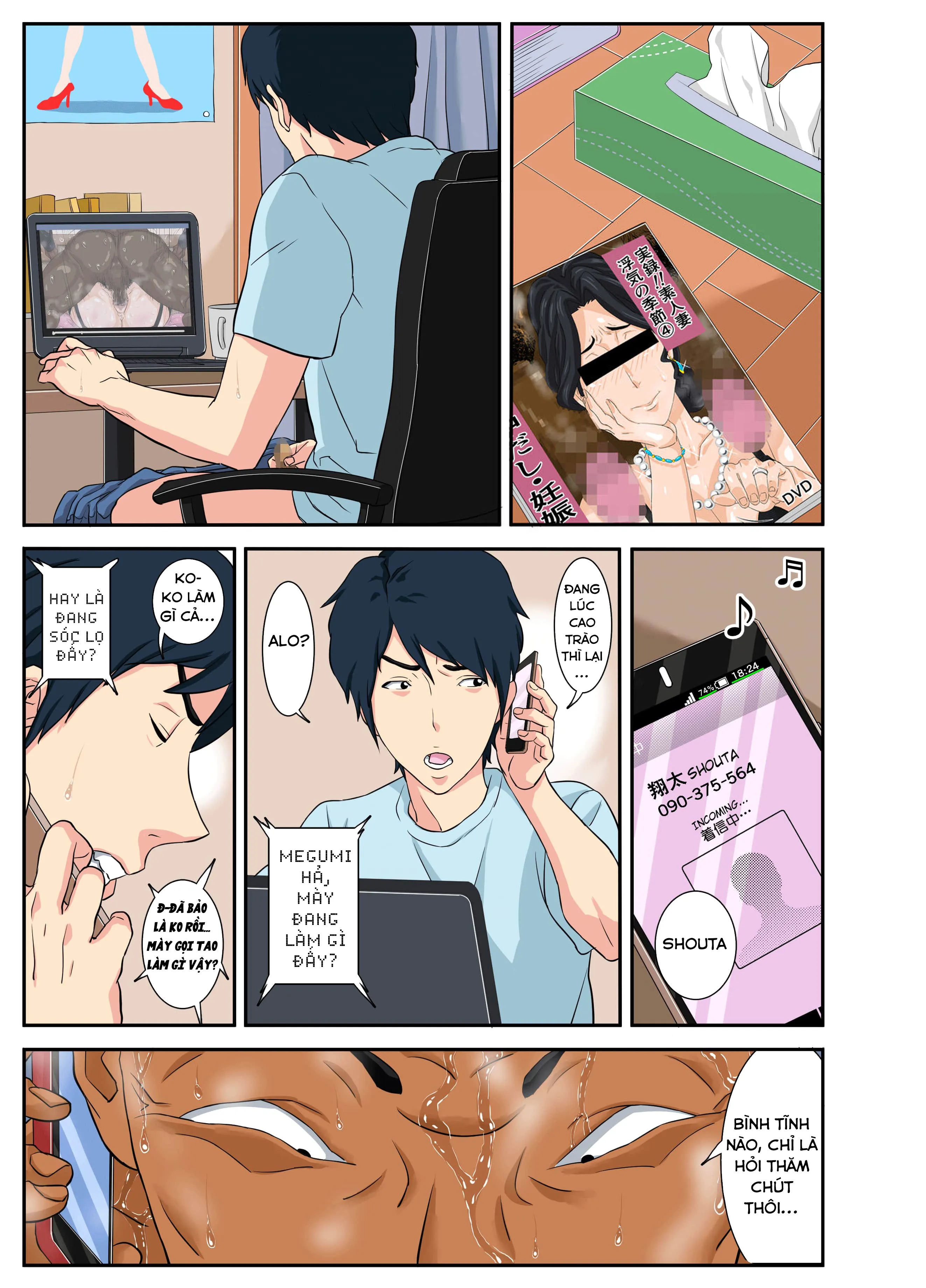 HentaiVN.net - Ảnh 12 - Okaa-san Itadakimasu - Chap 2