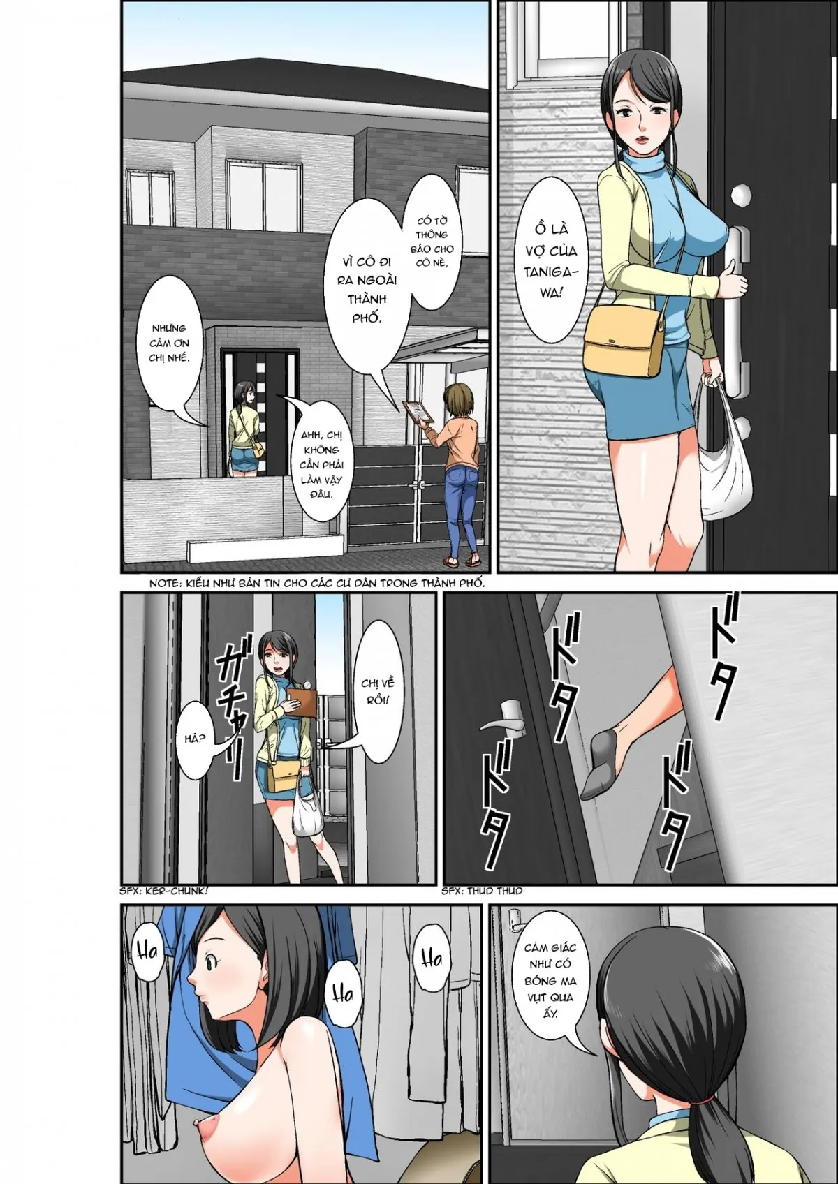 HentaiVN.net - Ảnh 19 - Mẹ và dì [Musuko ni Dakareru Chou Binkan Taishitsu no Hahaoya to Oba;Musuko no Kyokon no Toriko ni Natte Shimatta Chou Binkan Taishitsu no Okaa-san;Hahaoya to SEX shiyou to shitara cho binkan taishitsu no oba ga wana ni kakatta hanashi] - Chap 1