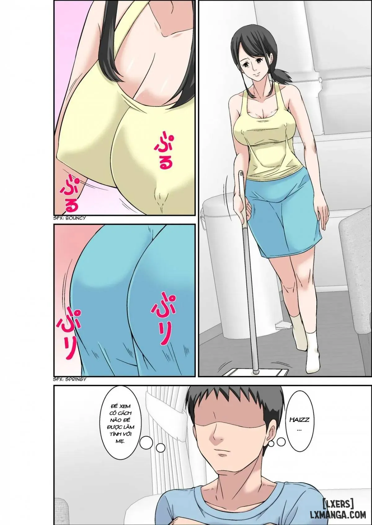 HentaiVN.net - Ảnh 3 - Mẹ và dì [Musuko ni Dakareru Chou Binkan Taishitsu no Hahaoya to Oba;Musuko no Kyokon no Toriko ni Natte Shimatta Chou Binkan Taishitsu no Okaa-san;Hahaoya to SEX shiyou to shitara cho binkan taishitsu no oba ga wana ni kakatta hanashi] - Chapter 2 END