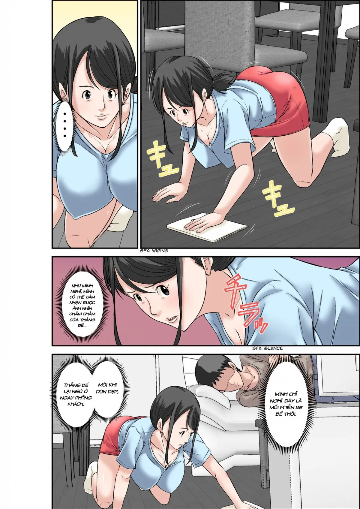 HentaiVN.net - Ảnh 17 - Mẹ và dì [Musuko ni Dakareru Chou Binkan Taishitsu no Hahaoya to Oba;Musuko no Kyokon no Toriko ni Natte Shimatta Chou Binkan Taishitsu no Okaa-san;Hahaoya to SEX shiyou to shitara cho binkan taishitsu no oba ga wana ni kakatta hanashi] - Chap 3