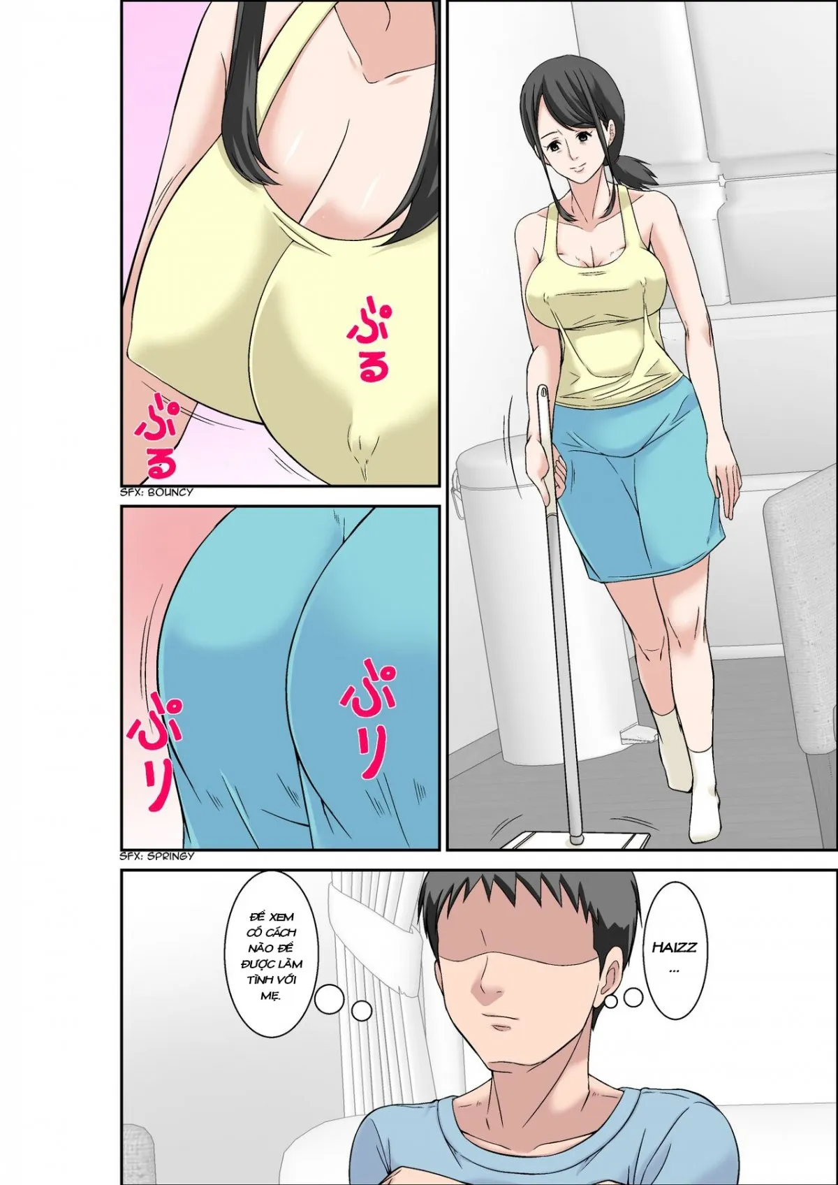 HentaiVN.net - Ảnh 3 - Mẹ và dì [Musuko ni Dakareru Chou Binkan Taishitsu no Hahaoya to Oba;Musuko no Kyokon no Toriko ni Natte Shimatta Chou Binkan Taishitsu no Okaa-san;Hahaoya to SEX shiyou to shitara cho binkan taishitsu no oba ga wana ni kakatta hanashi] - Chap 3