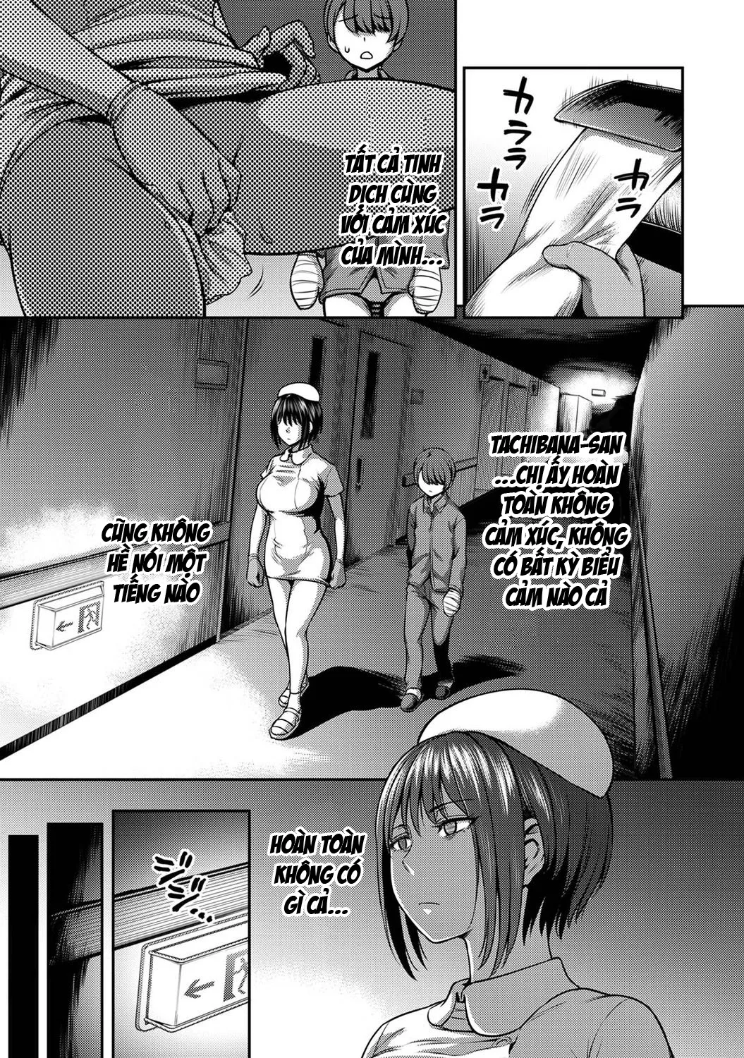 HentaiVN.net - Ảnh 19 - Khu chiết xuất tinh dịch [Sakusei Byoutou ~Seikaku Saiaku no Nurse shika Inai Byouin de Shasei Kanri Seikatsu~ ; Semen Extraction Ward ~Life in a hospital where a nurse with a cruel personality manages your orgasms~] - Tachibana chap 2