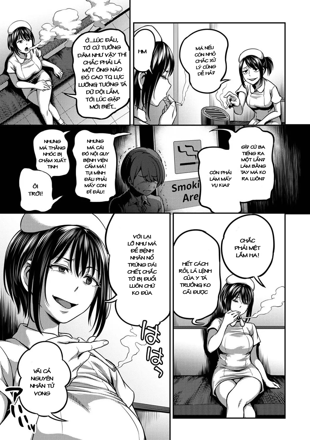 HentaiVN.net - Ảnh 21 - Khu chiết xuất tinh dịch [Sakusei Byoutou ~Seikaku Saiaku no Nurse shika Inai Byouin de Shasei Kanri Seikatsu~ ; Semen Extraction Ward ~Life in a hospital where a nurse with a cruel personality manages your orgasms~] - Tachibana chap 2