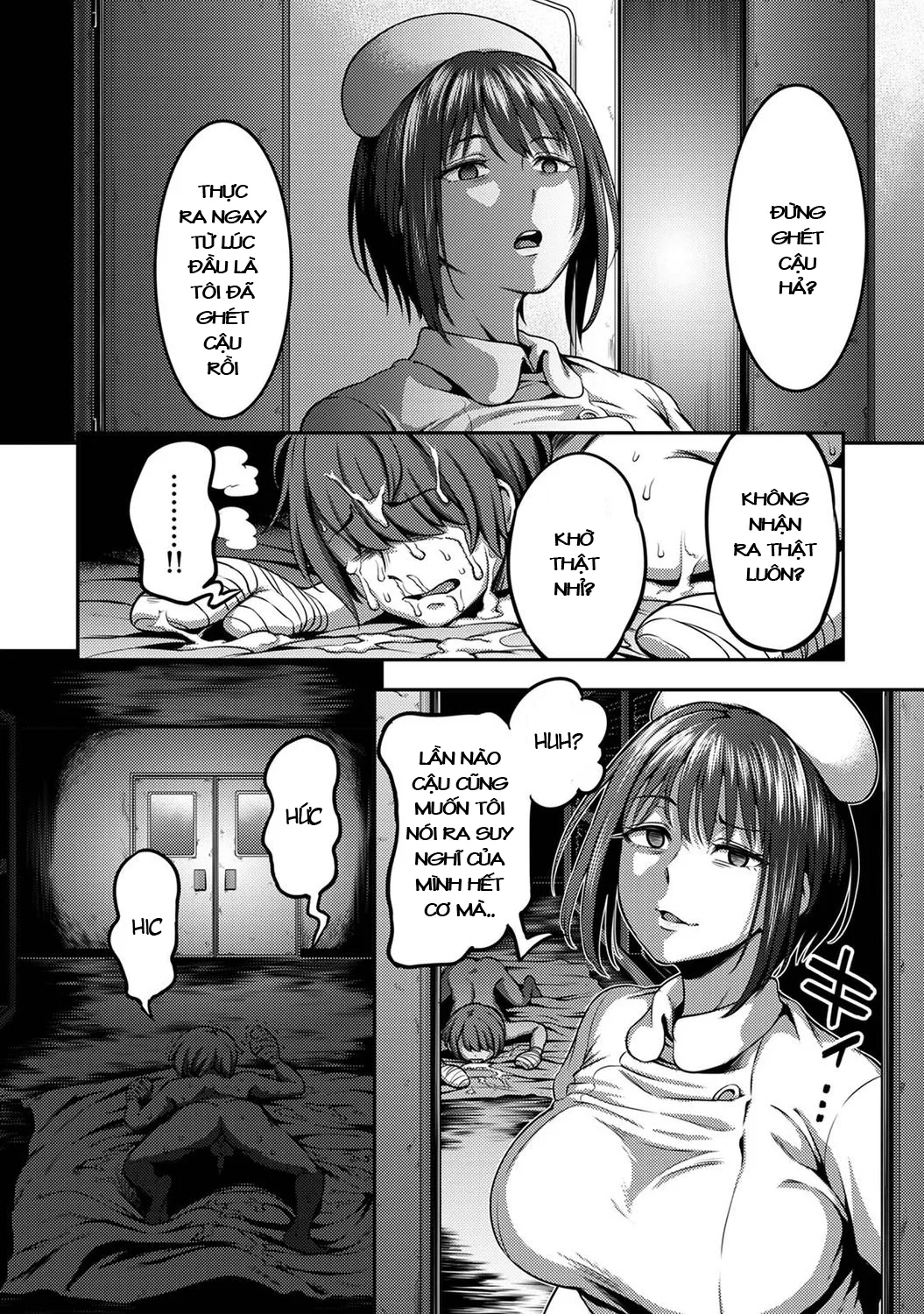 HentaiVN.net - Ảnh 36 - Khu chiết xuất tinh dịch [Sakusei Byoutou ~Seikaku Saiaku no Nurse shika Inai Byouin de Shasei Kanri Seikatsu~ ; Semen Extraction Ward ~Life in a hospital where a nurse with a cruel personality manages your orgasms~] - Tachibana chap 2