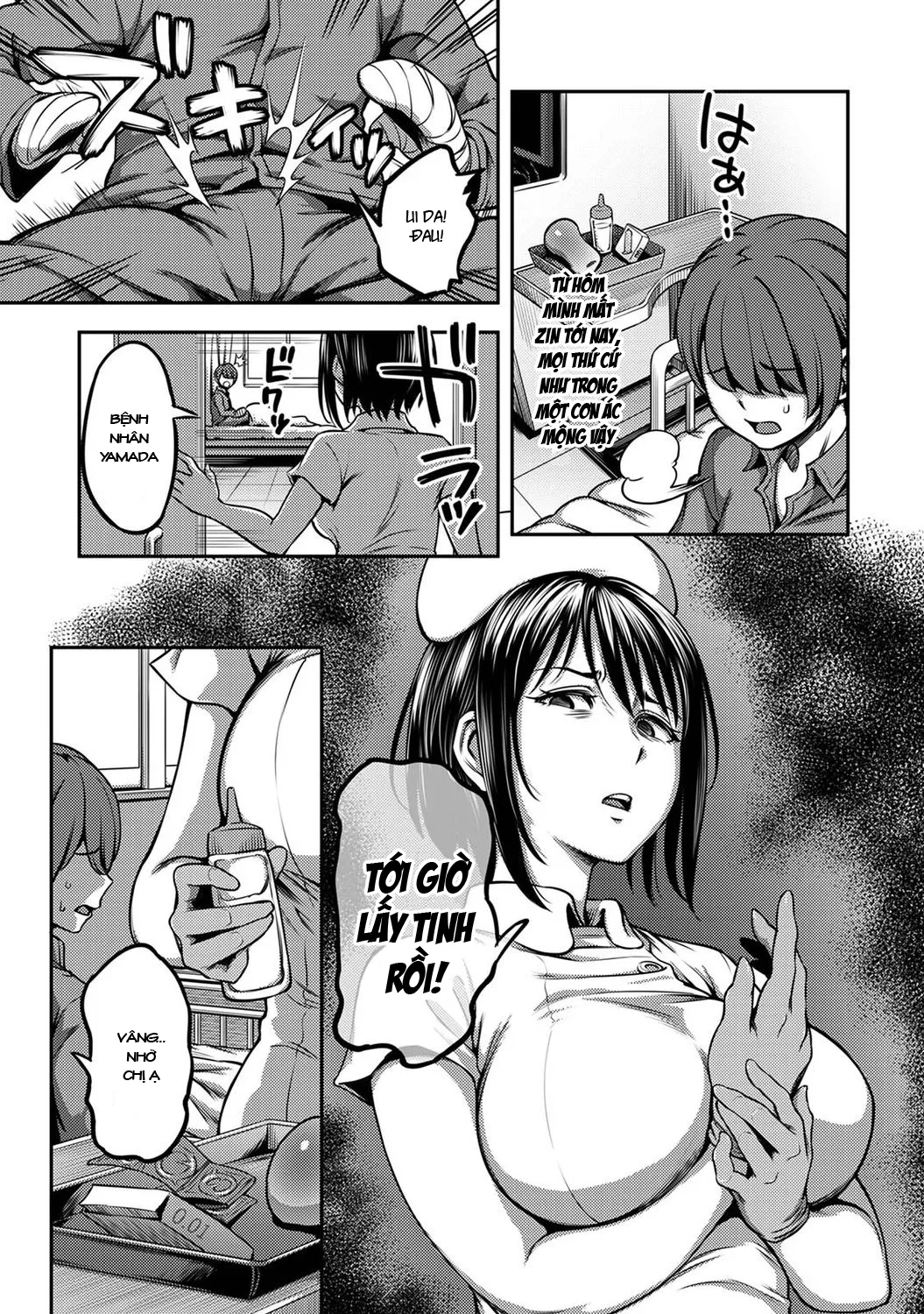 HentaiVN.net - Ảnh 5 - Khu chiết xuất tinh dịch [Sakusei Byoutou ~Seikaku Saiaku no Nurse shika Inai Byouin de Shasei Kanri Seikatsu~ ; Semen Extraction Ward ~Life in a hospital where a nurse with a cruel personality manages your orgasms~] - Tachibana chap 2