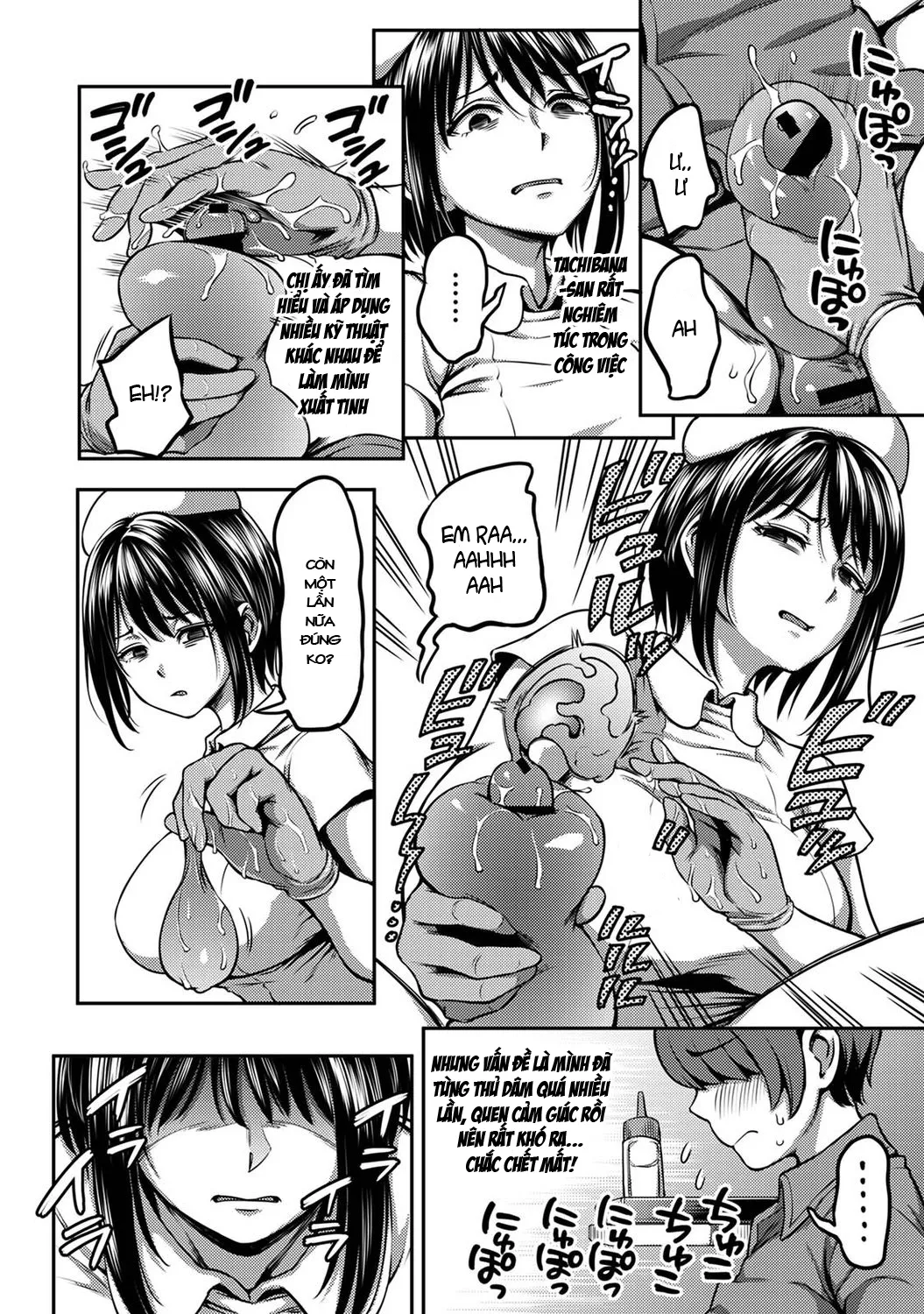 HentaiVN.net - Ảnh 6 - Khu chiết xuất tinh dịch [Sakusei Byoutou ~Seikaku Saiaku no Nurse shika Inai Byouin de Shasei Kanri Seikatsu~ ; Semen Extraction Ward ~Life in a hospital where a nurse with a cruel personality manages your orgasms~] - Tachibana chap 2