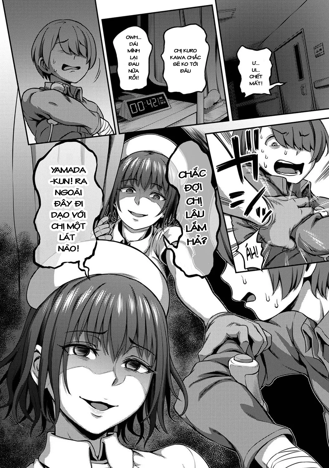 HentaiVN.net - Ảnh 18 - Khu chiết xuất tinh dịch [Sakusei Byoutou ~Seikaku Saiaku no Nurse shika Inai Byouin de Shasei Kanri Seikatsu~ ; Semen Extraction Ward ~Life in a hospital where a nurse with a cruel personality manages your orgasms~] - Kurokawa chap 1
