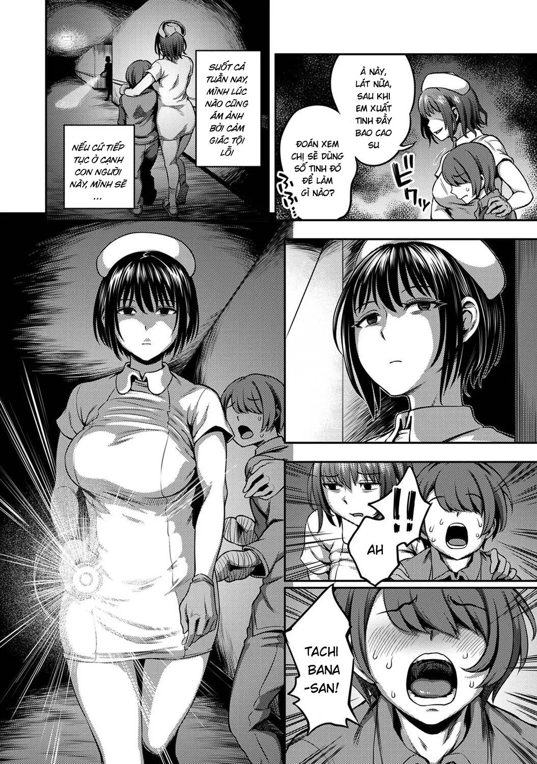 HentaiVN.net - Ảnh 16 - Khu chiết xuất tinh dịch [Sakusei Byoutou ~Seikaku Saiaku no Nurse shika Inai Byouin de Shasei Kanri Seikatsu~ ; Semen Extraction Ward ~Life in a hospital where a nurse with a cruel personality manages your orgasms~] - Kurokawa chap 2