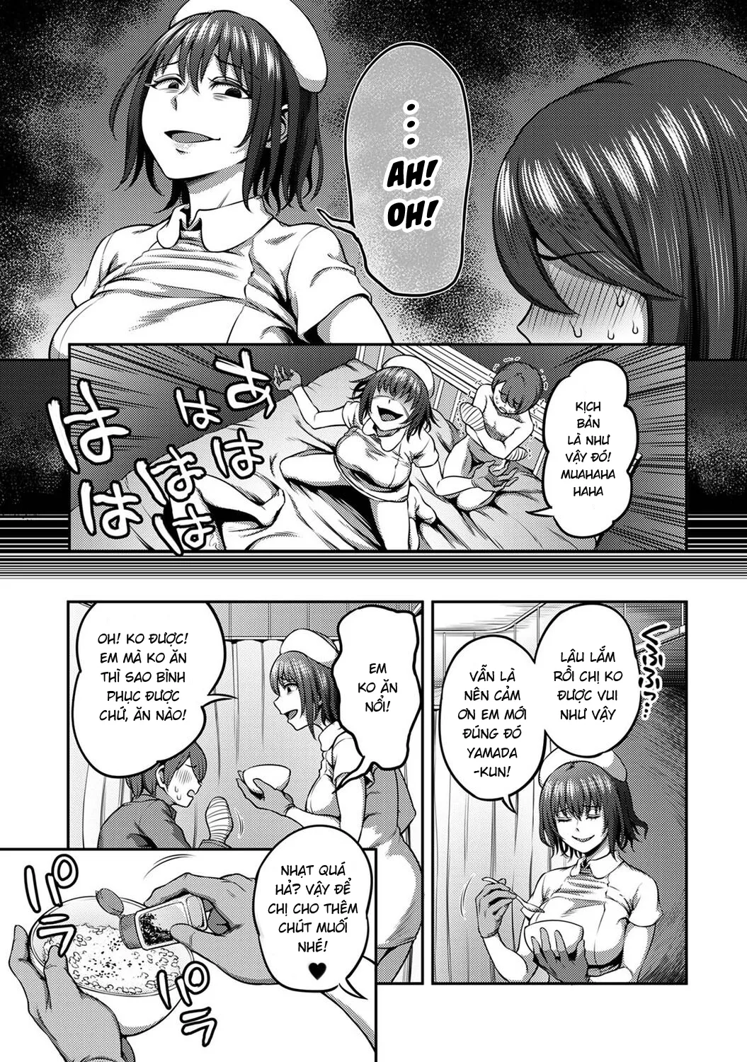 HentaiVN.net - Ảnh 7 - Khu chiết xuất tinh dịch [Sakusei Byoutou ~Seikaku Saiaku no Nurse shika Inai Byouin de Shasei Kanri Seikatsu~ ; Semen Extraction Ward ~Life in a hospital where a nurse with a cruel personality manages your orgasms~] - Kurokawa chap 2
