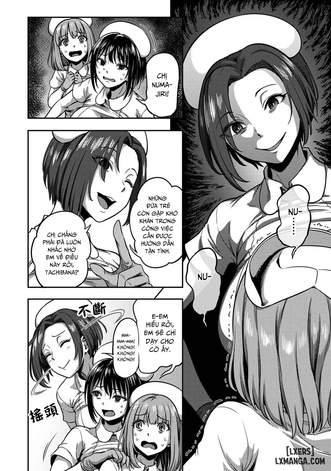 HentaiVN.net - Ảnh 5 - Khu chiết xuất tinh dịch [Sakusei Byoutou ~Seikaku Saiaku no Nurse shika Inai Byouin de Shasei Kanri Seikatsu~ ; Semen Extraction Ward ~Life in a hospital where a nurse with a cruel personality manages your orgasms~] - Chap 3
