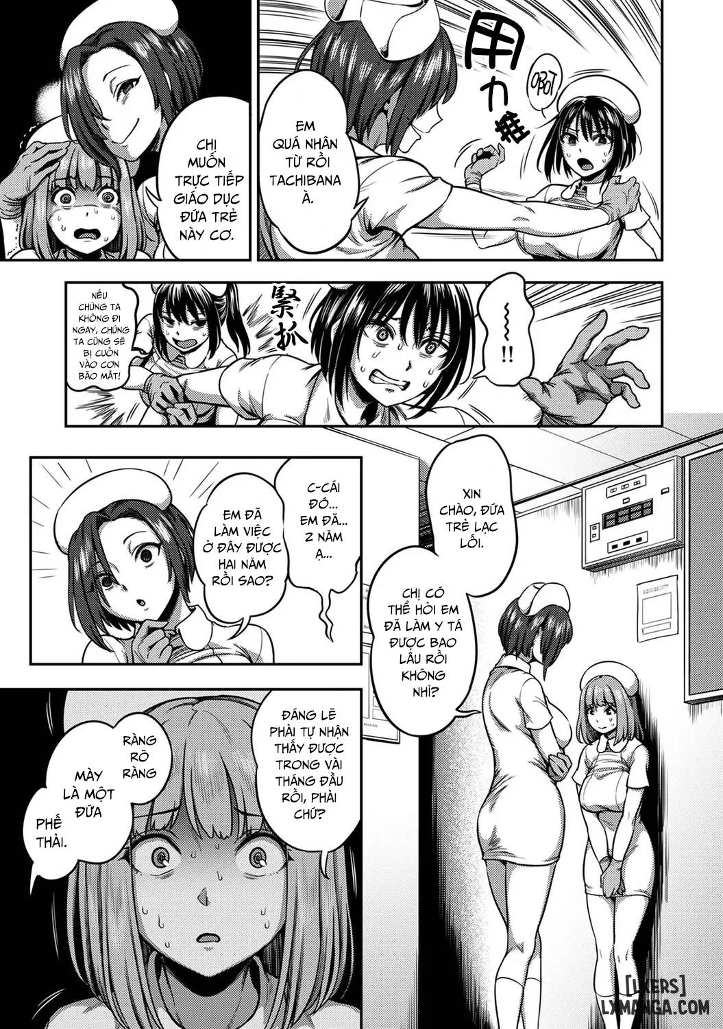 HentaiVN.net - Ảnh 6 - Khu chiết xuất tinh dịch [Sakusei Byoutou ~Seikaku Saiaku no Nurse shika Inai Byouin de Shasei Kanri Seikatsu~ ; Semen Extraction Ward ~Life in a hospital where a nurse with a cruel personality manages your orgasms~] - Chap 3