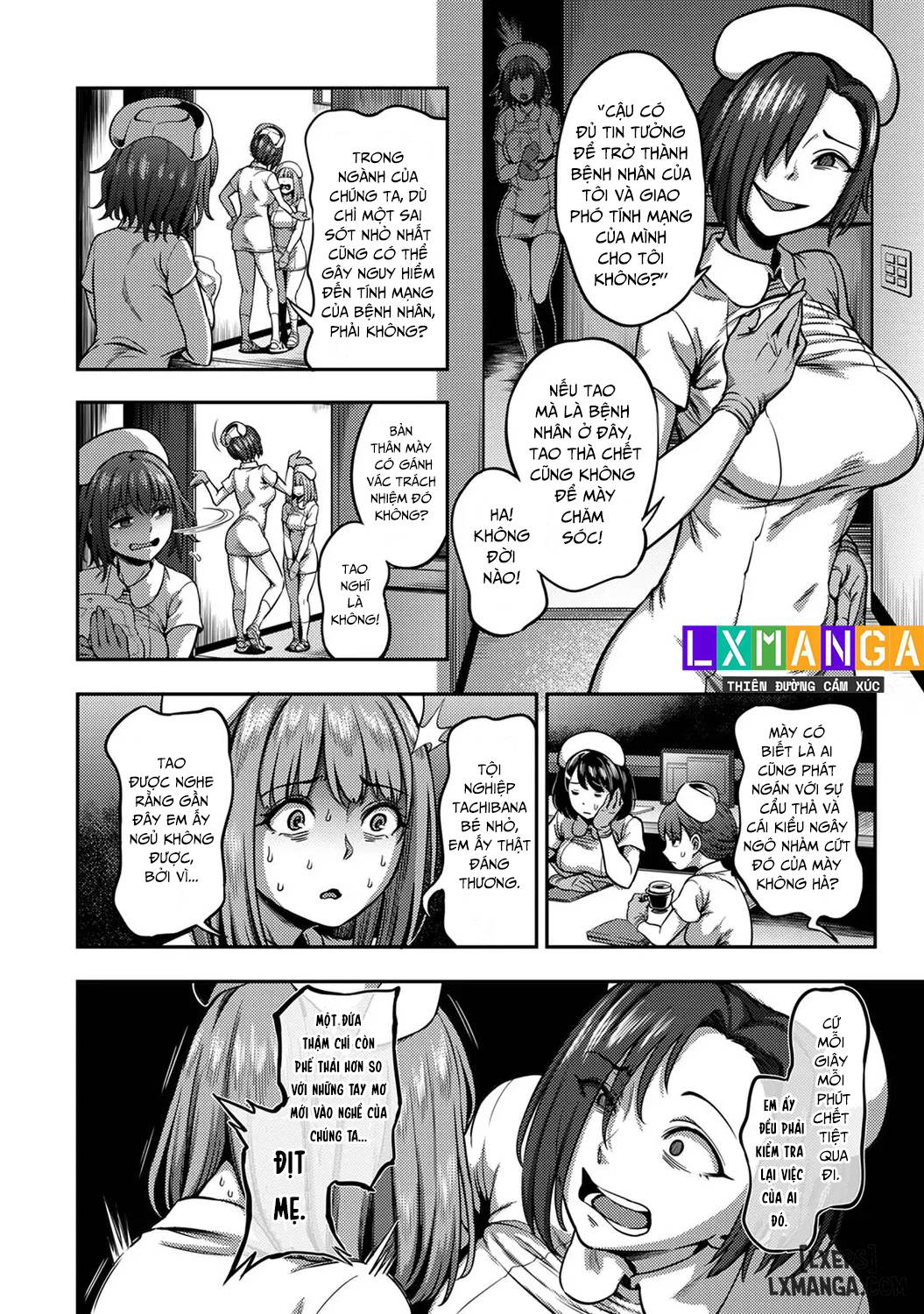 HentaiVN.net - Ảnh 7 - Khu chiết xuất tinh dịch [Sakusei Byoutou ~Seikaku Saiaku no Nurse shika Inai Byouin de Shasei Kanri Seikatsu~ ; Semen Extraction Ward ~Life in a hospital where a nurse with a cruel personality manages your orgasms~] - Chap 3
