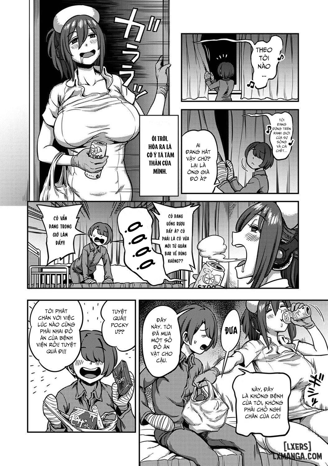 HentaiVN.net - Ảnh 26 - Khu chiết xuất tinh dịch [Sakusei Byoutou ~Seikaku Saiaku no Nurse shika Inai Byouin de Shasei Kanri Seikatsu~ ; Semen Extraction Ward ~Life in a hospital where a nurse with a cruel personality manages your orgasms~] - Chap 4