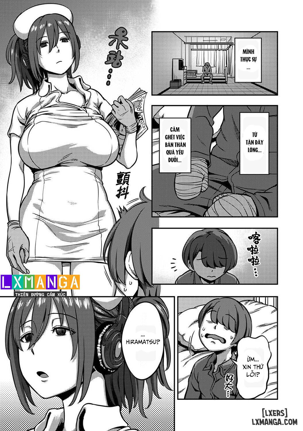 HentaiVN.net - Ảnh 6 - Khu chiết xuất tinh dịch [Sakusei Byoutou ~Seikaku Saiaku no Nurse shika Inai Byouin de Shasei Kanri Seikatsu~ ; Semen Extraction Ward ~Life in a hospital where a nurse with a cruel personality manages your orgasms~] - Chap 4