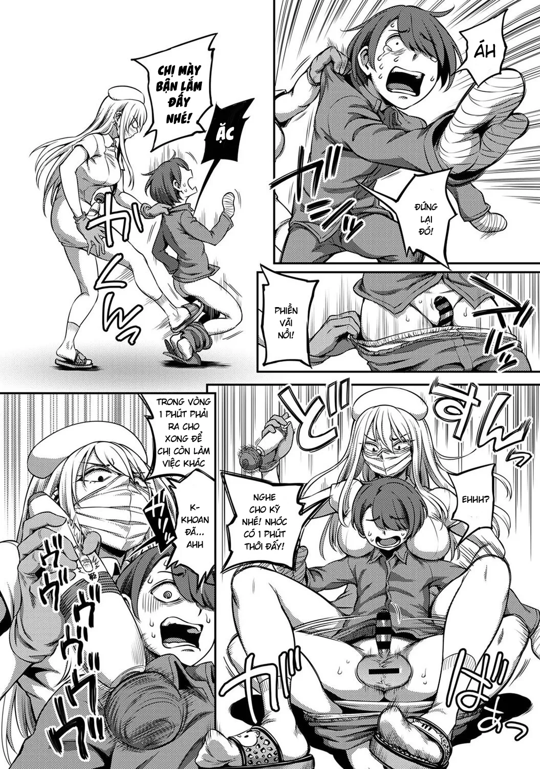 HentaiVN.net - Ảnh 14 - Khu chiết xuất tinh dịch [Sakusei Byoutou ~Seikaku Saiaku no Nurse shika Inai Byouin de Shasei Kanri Seikatsu~ ; Semen Extraction Ward ~Life in a hospital where a nurse with a cruel personality manages your orgasms~] - Yamaguchi chap 1
