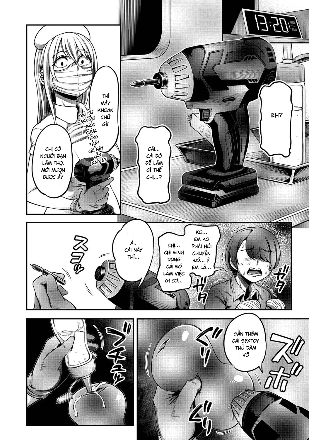 HentaiVN.net - Ảnh 18 - Khu chiết xuất tinh dịch [Sakusei Byoutou ~Seikaku Saiaku no Nurse shika Inai Byouin de Shasei Kanri Seikatsu~ ; Semen Extraction Ward ~Life in a hospital where a nurse with a cruel personality manages your orgasms~] - Yamaguchi chap 1