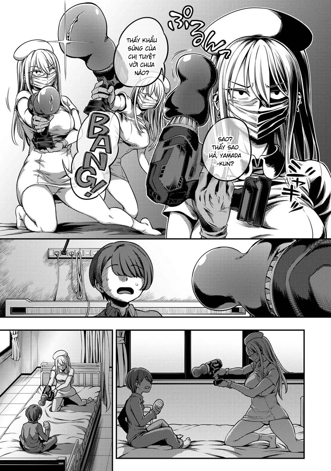 HentaiVN.net - Ảnh 19 - Khu chiết xuất tinh dịch [Sakusei Byoutou ~Seikaku Saiaku no Nurse shika Inai Byouin de Shasei Kanri Seikatsu~ ; Semen Extraction Ward ~Life in a hospital where a nurse with a cruel personality manages your orgasms~] - Yamaguchi chap 1