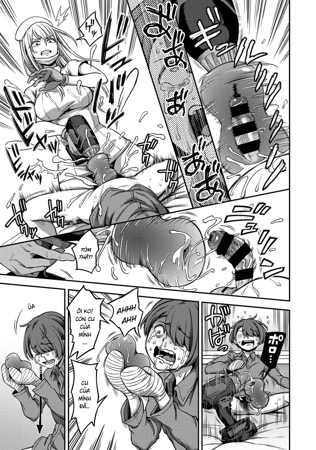 HentaiVN.net - Ảnh 21 - Khu chiết xuất tinh dịch [Sakusei Byoutou ~Seikaku Saiaku no Nurse shika Inai Byouin de Shasei Kanri Seikatsu~ ; Semen Extraction Ward ~Life in a hospital where a nurse with a cruel personality manages your orgasms~] - Yamaguchi chap 1