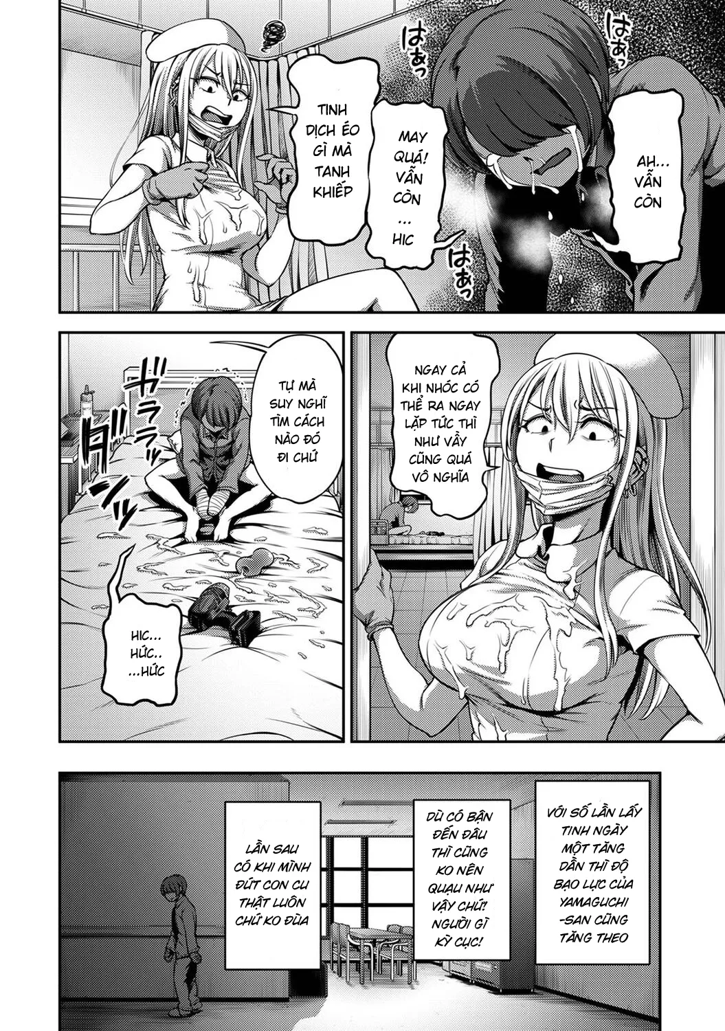 HentaiVN.net - Ảnh 22 - Khu chiết xuất tinh dịch [Sakusei Byoutou ~Seikaku Saiaku no Nurse shika Inai Byouin de Shasei Kanri Seikatsu~ ; Semen Extraction Ward ~Life in a hospital where a nurse with a cruel personality manages your orgasms~] - Yamaguchi chap 1