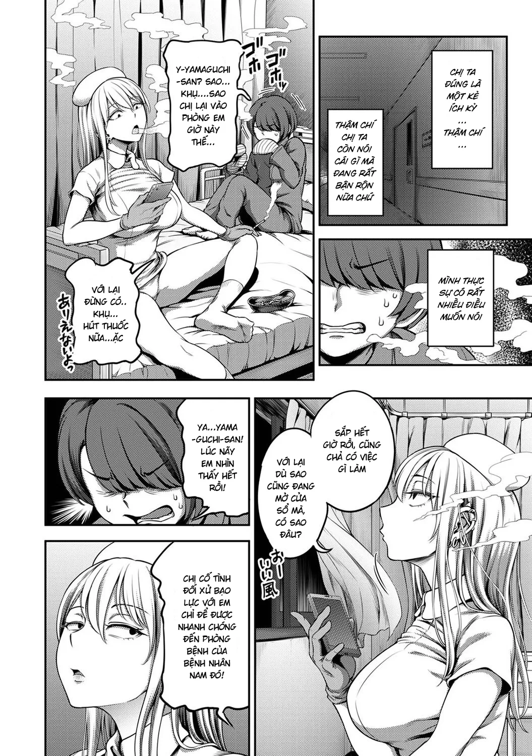 HentaiVN.net - Ảnh 24 - Khu chiết xuất tinh dịch [Sakusei Byoutou ~Seikaku Saiaku no Nurse shika Inai Byouin de Shasei Kanri Seikatsu~ ; Semen Extraction Ward ~Life in a hospital where a nurse with a cruel personality manages your orgasms~] - Yamaguchi chap 1