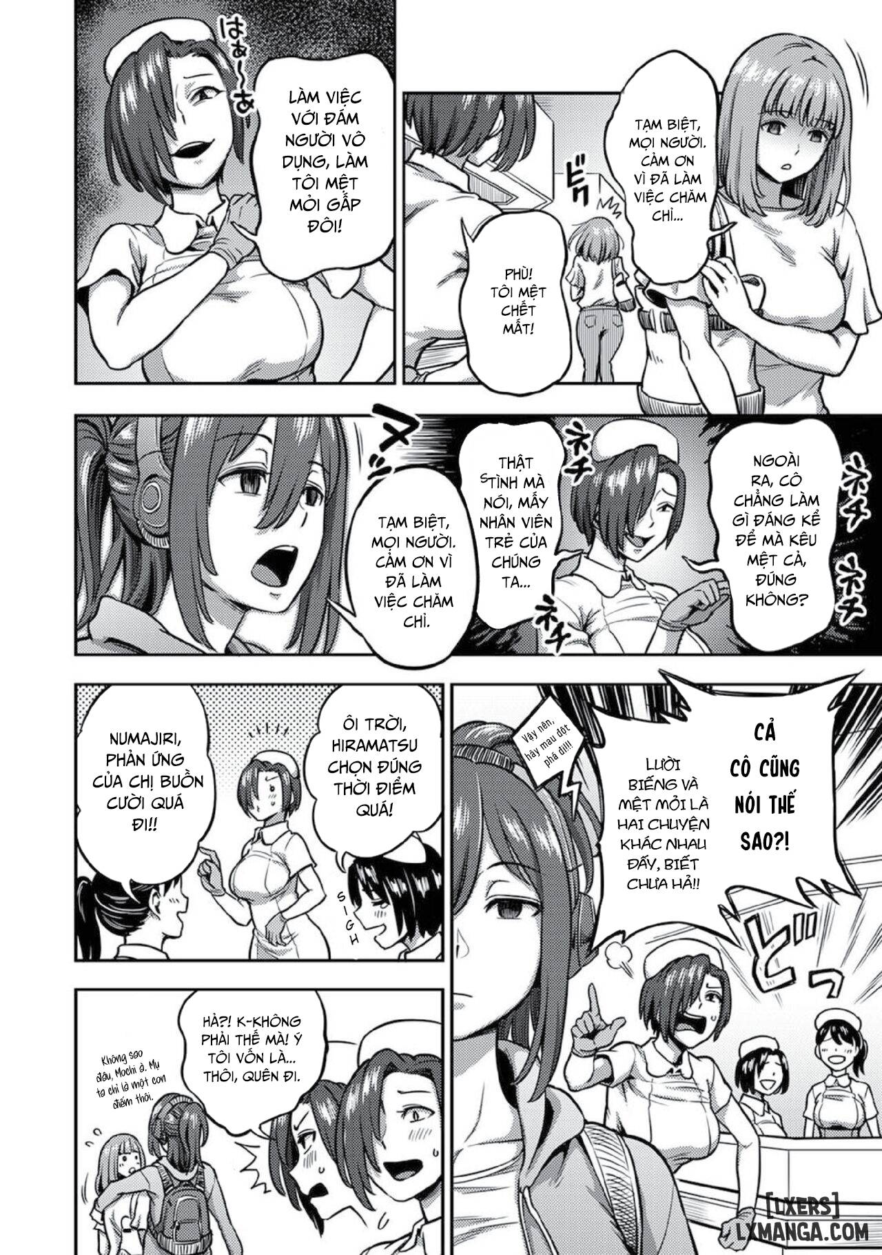HentaiVN.net - Ảnh 106 - Khu chiết xuất tinh dịch [Sakusei Byoutou ~Seikaku Saiaku no Nurse shika Inai Byouin de Shasei Kanri Seikatsu~ ; Semen Extraction Ward ~Life in a hospital where a nurse with a cruel personality manages your orgasms~] - Chap 5 + 6 + 7: End.