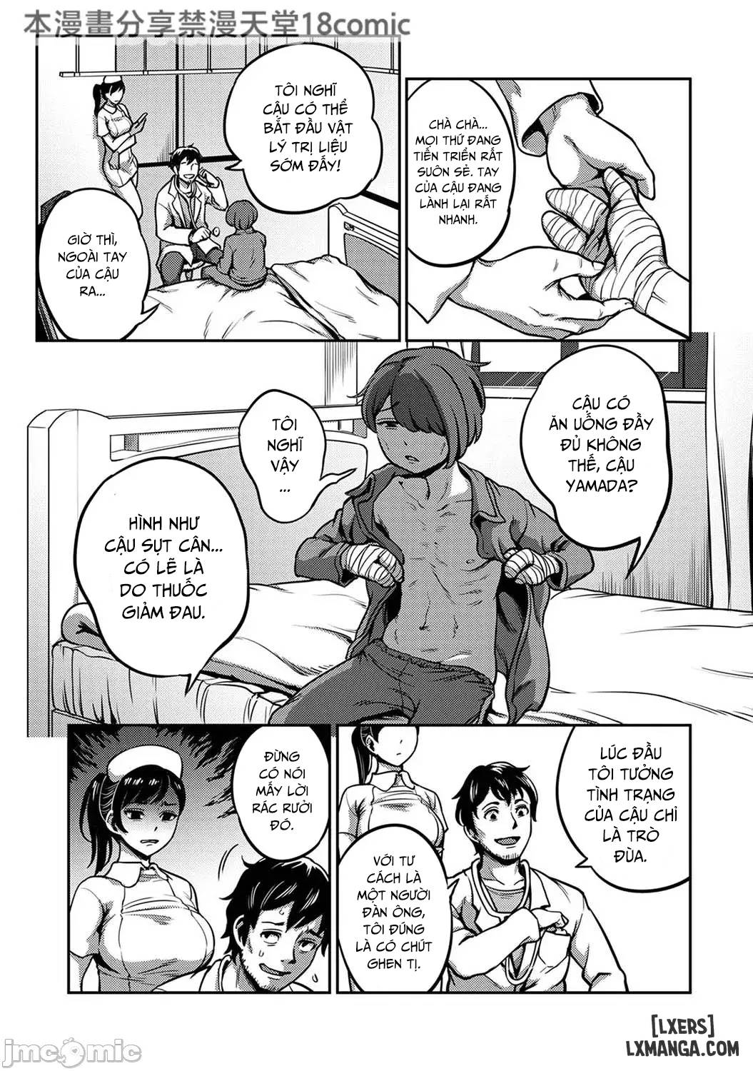 HentaiVN.net - Ảnh 108 - Khu chiết xuất tinh dịch [Sakusei Byoutou ~Seikaku Saiaku no Nurse shika Inai Byouin de Shasei Kanri Seikatsu~ ; Semen Extraction Ward ~Life in a hospital where a nurse with a cruel personality manages your orgasms~] - Chap 5 + 6 + 7: End.