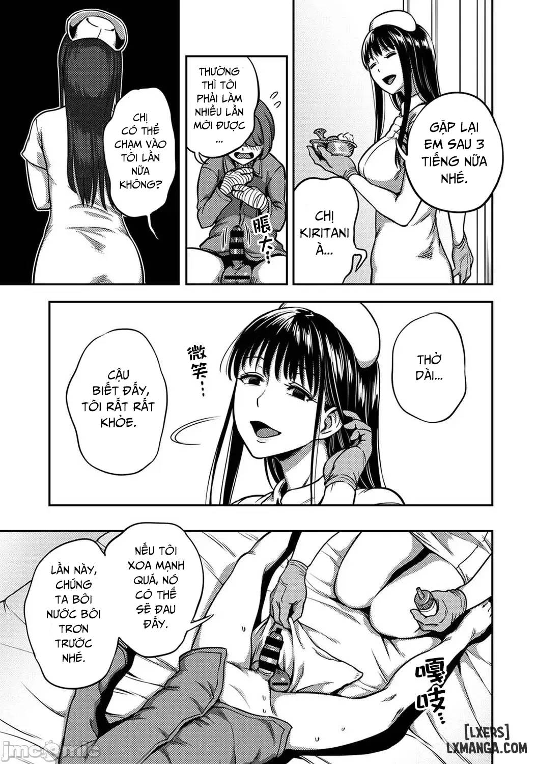 HentaiVN.net - Ảnh 112 - Khu chiết xuất tinh dịch [Sakusei Byoutou ~Seikaku Saiaku no Nurse shika Inai Byouin de Shasei Kanri Seikatsu~ ; Semen Extraction Ward ~Life in a hospital where a nurse with a cruel personality manages your orgasms~] - Chap 5 + 6 + 7: End.