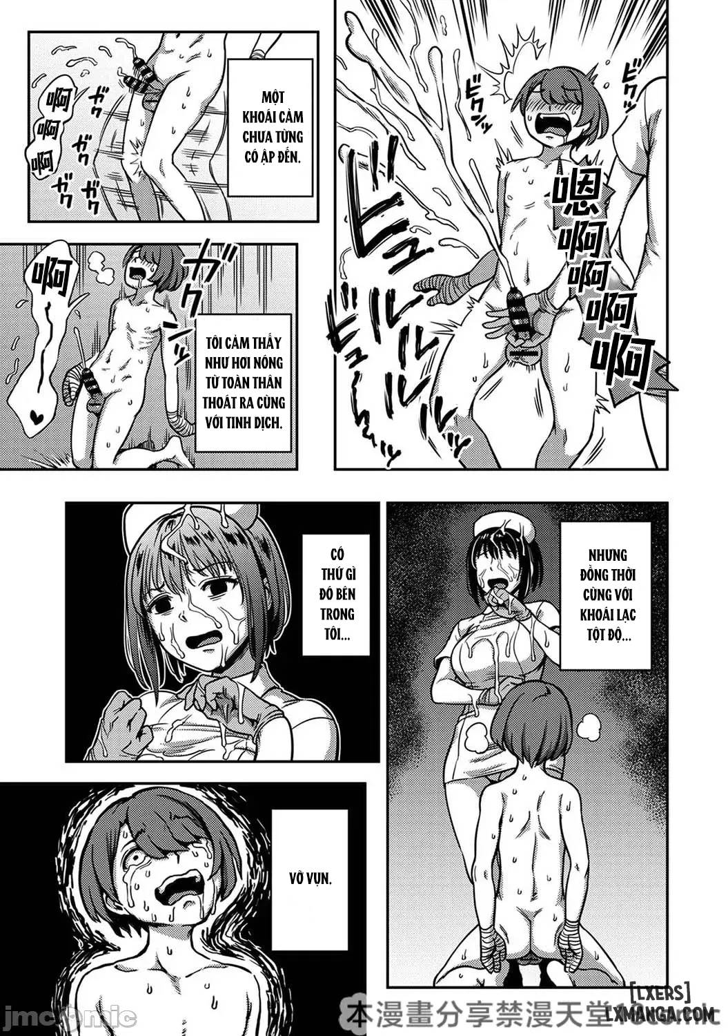 HentaiVN.net - Ảnh 132 - Khu chiết xuất tinh dịch [Sakusei Byoutou ~Seikaku Saiaku no Nurse shika Inai Byouin de Shasei Kanri Seikatsu~ ; Semen Extraction Ward ~Life in a hospital where a nurse with a cruel personality manages your orgasms~] - Chap 5 + 6 + 7: End.