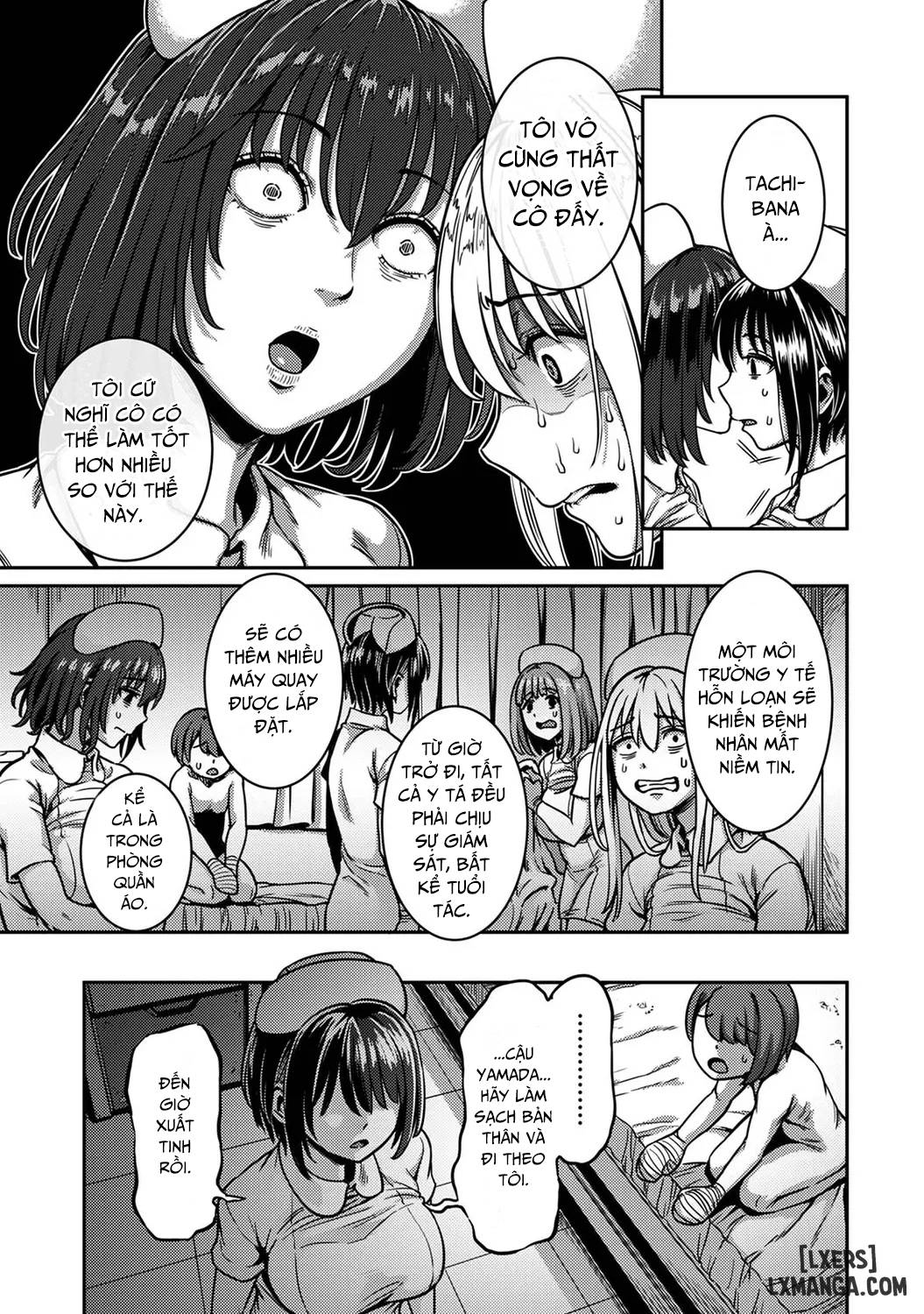 HentaiVN.net - Ảnh 14 - Khu chiết xuất tinh dịch [Sakusei Byoutou ~Seikaku Saiaku no Nurse shika Inai Byouin de Shasei Kanri Seikatsu~ ; Semen Extraction Ward ~Life in a hospital where a nurse with a cruel personality manages your orgasms~] - Chap 5 + 6 + 7: End.
