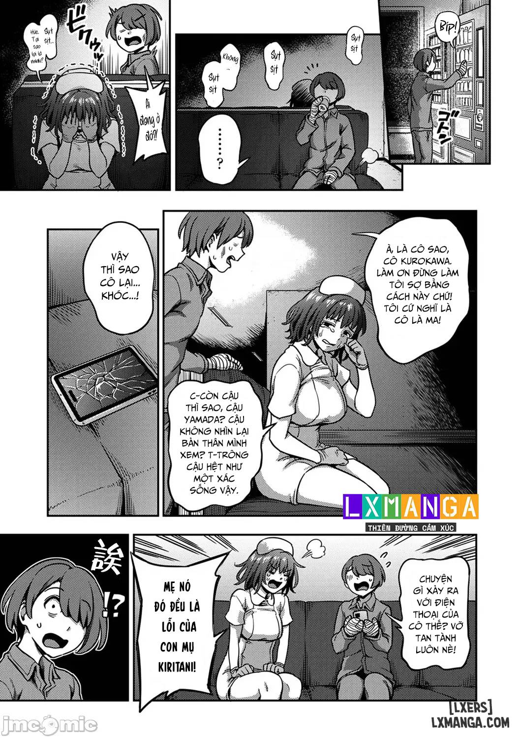 HentaiVN.net - Ảnh 152 - Khu chiết xuất tinh dịch [Sakusei Byoutou ~Seikaku Saiaku no Nurse shika Inai Byouin de Shasei Kanri Seikatsu~ ; Semen Extraction Ward ~Life in a hospital where a nurse with a cruel personality manages your orgasms~] - Chap 5 + 6 + 7: End.