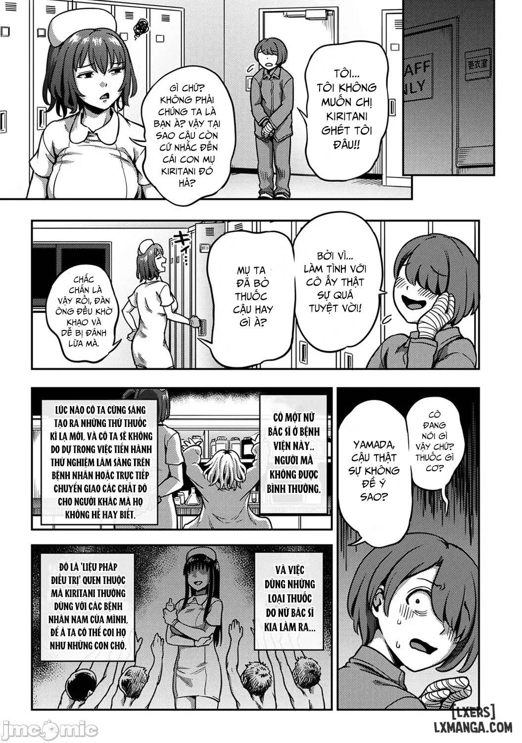 HentaiVN.net - Ảnh 156 - Khu chiết xuất tinh dịch [Sakusei Byoutou ~Seikaku Saiaku no Nurse shika Inai Byouin de Shasei Kanri Seikatsu~ ; Semen Extraction Ward ~Life in a hospital where a nurse with a cruel personality manages your orgasms~] - Chap 5 + 6 + 7: End.