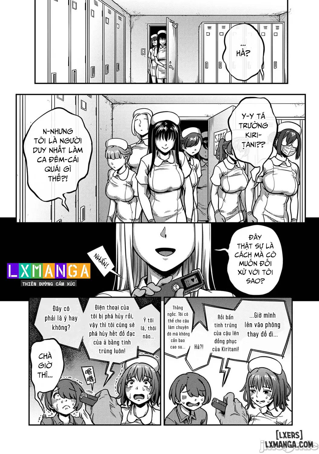 HentaiVN.net - Ảnh 158 - Khu chiết xuất tinh dịch [Sakusei Byoutou ~Seikaku Saiaku no Nurse shika Inai Byouin de Shasei Kanri Seikatsu~ ; Semen Extraction Ward ~Life in a hospital where a nurse with a cruel personality manages your orgasms~] - Chap 5 + 6 + 7: End.