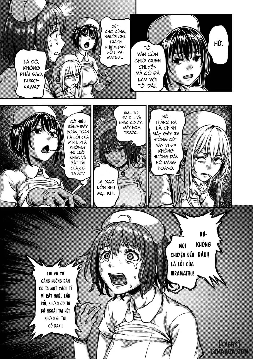 HentaiVN.net - Ảnh 16 - Khu chiết xuất tinh dịch [Sakusei Byoutou ~Seikaku Saiaku no Nurse shika Inai Byouin de Shasei Kanri Seikatsu~ ; Semen Extraction Ward ~Life in a hospital where a nurse with a cruel personality manages your orgasms~] - Chap 5 + 6 + 7: End.