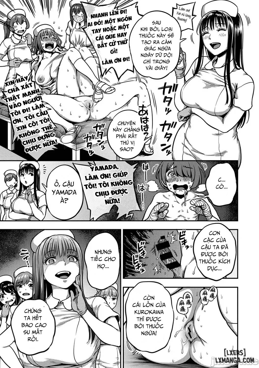 HentaiVN.net - Ảnh 162 - Khu chiết xuất tinh dịch [Sakusei Byoutou ~Seikaku Saiaku no Nurse shika Inai Byouin de Shasei Kanri Seikatsu~ ; Semen Extraction Ward ~Life in a hospital where a nurse with a cruel personality manages your orgasms~] - Chap 5 + 6 + 7: End.