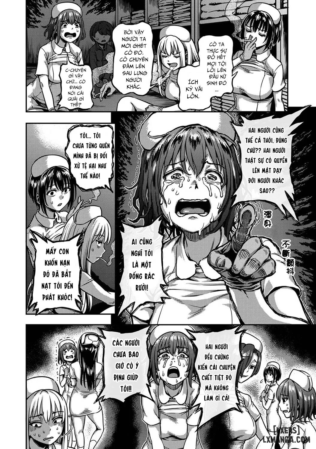 HentaiVN.net - Ảnh 17 - Khu chiết xuất tinh dịch [Sakusei Byoutou ~Seikaku Saiaku no Nurse shika Inai Byouin de Shasei Kanri Seikatsu~ ; Semen Extraction Ward ~Life in a hospital where a nurse with a cruel personality manages your orgasms~] - Chap 5 + 6 + 7: End.