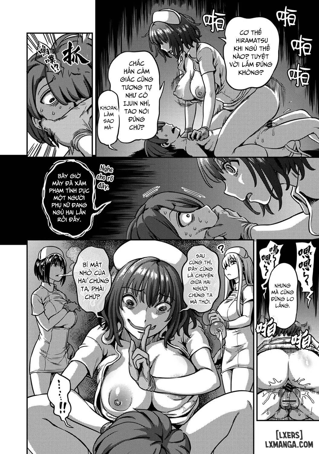 HentaiVN.net - Ảnh 23 - Khu chiết xuất tinh dịch [Sakusei Byoutou ~Seikaku Saiaku no Nurse shika Inai Byouin de Shasei Kanri Seikatsu~ ; Semen Extraction Ward ~Life in a hospital where a nurse with a cruel personality manages your orgasms~] - Chap 5 + 6 + 7: End.
