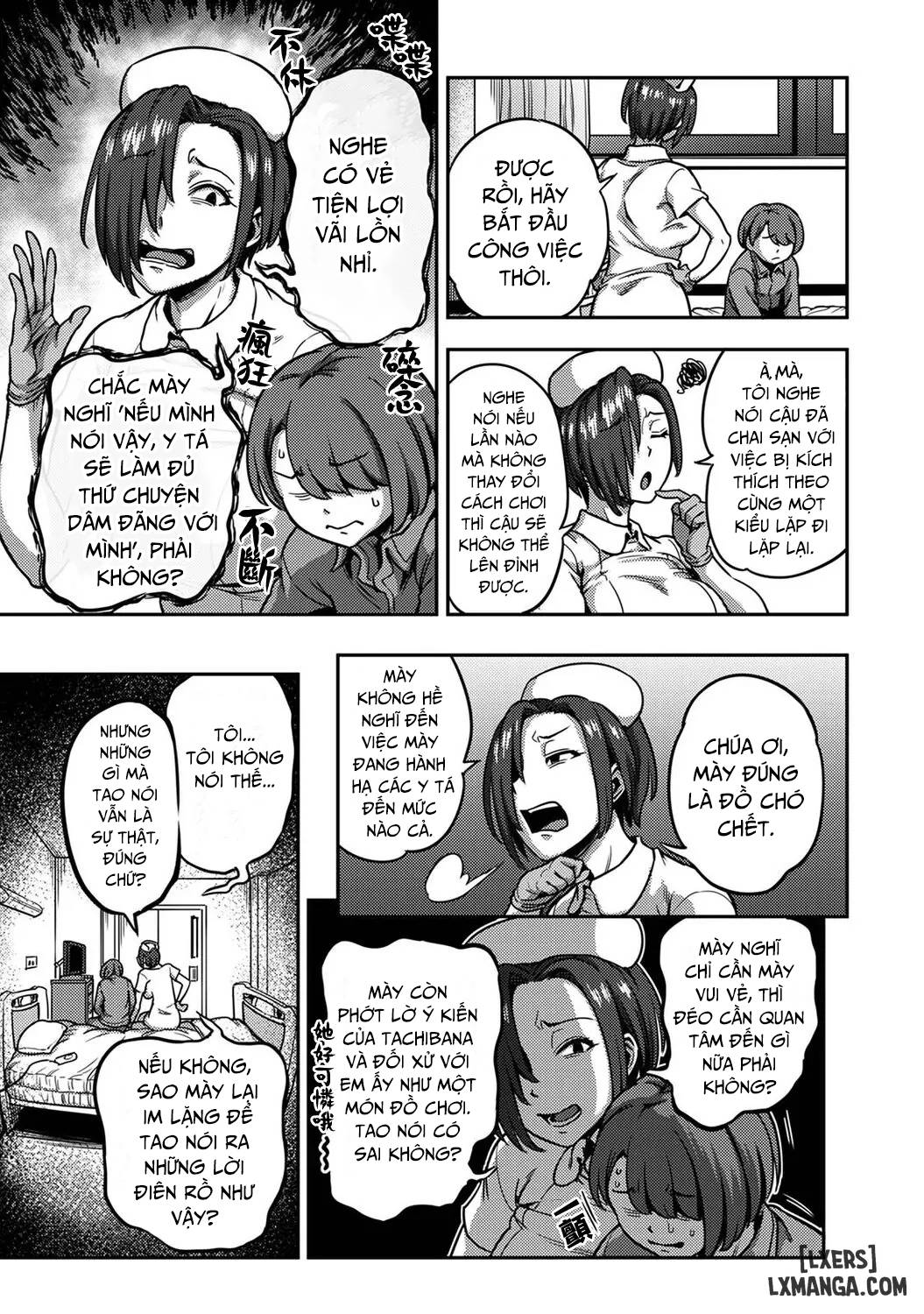 HentaiVN.net - Ảnh 53 - Khu chiết xuất tinh dịch [Sakusei Byoutou ~Seikaku Saiaku no Nurse shika Inai Byouin de Shasei Kanri Seikatsu~ ; Semen Extraction Ward ~Life in a hospital where a nurse with a cruel personality manages your orgasms~] - Chap 5 + 6 + 7: End.