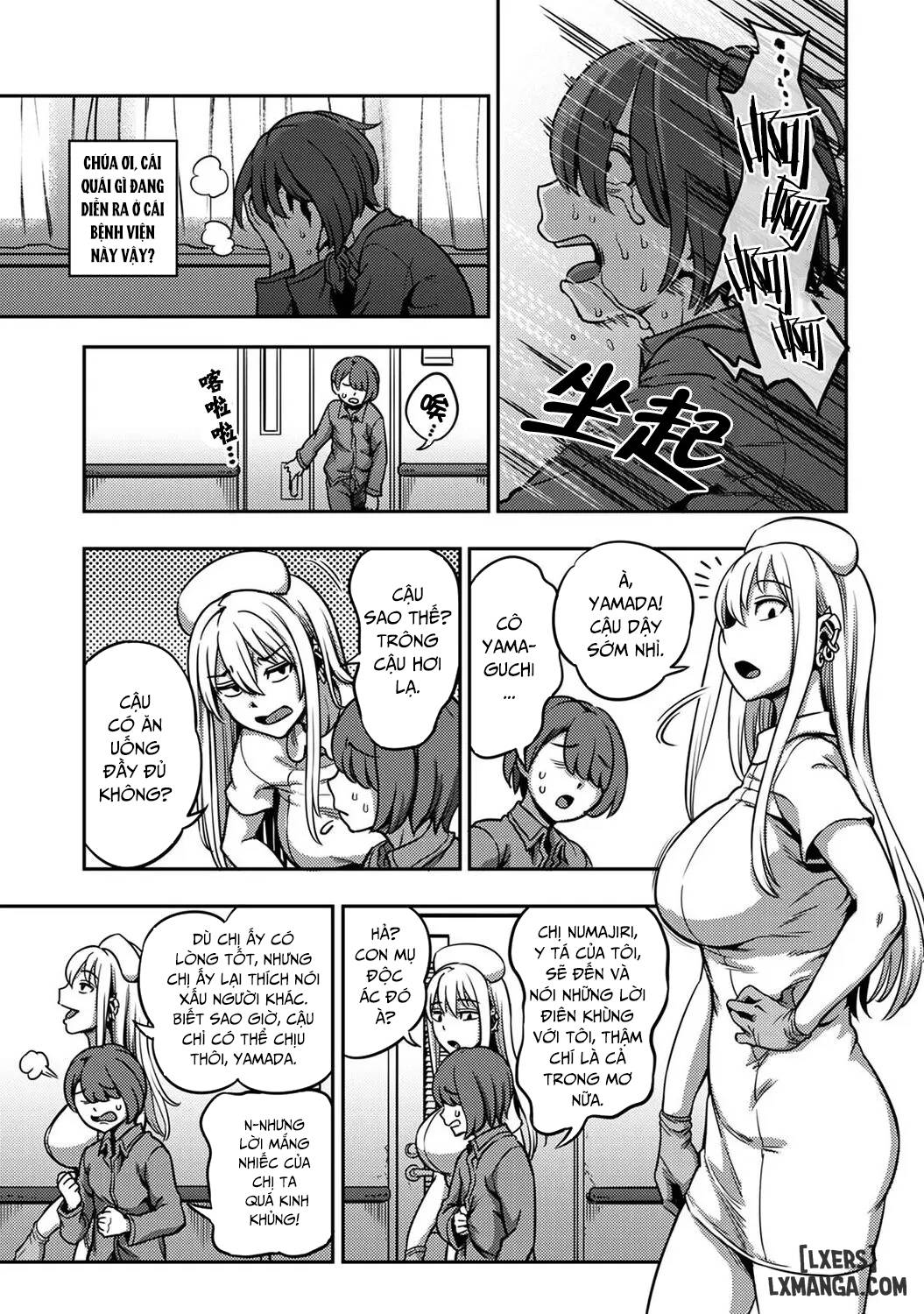 HentaiVN.net - Ảnh 67 - Khu chiết xuất tinh dịch [Sakusei Byoutou ~Seikaku Saiaku no Nurse shika Inai Byouin de Shasei Kanri Seikatsu~ ; Semen Extraction Ward ~Life in a hospital where a nurse with a cruel personality manages your orgasms~] - Chap 5 + 6 + 7: End.