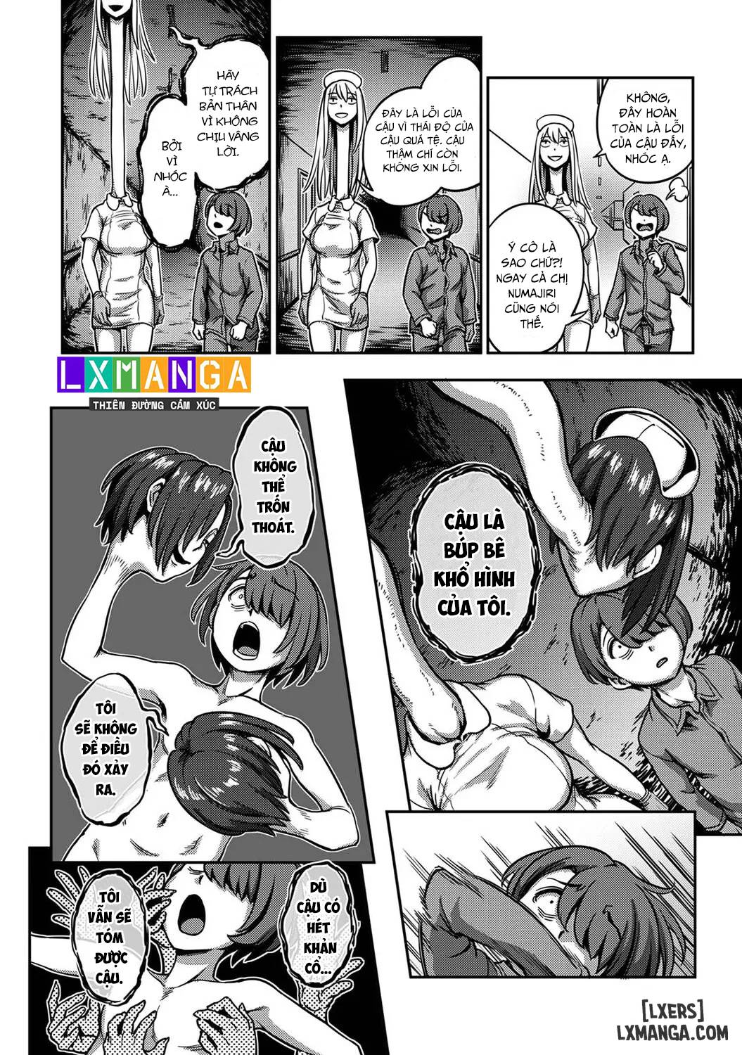 HentaiVN.net - Ảnh 68 - Khu chiết xuất tinh dịch [Sakusei Byoutou ~Seikaku Saiaku no Nurse shika Inai Byouin de Shasei Kanri Seikatsu~ ; Semen Extraction Ward ~Life in a hospital where a nurse with a cruel personality manages your orgasms~] - Chap 5 + 6 + 7: End.