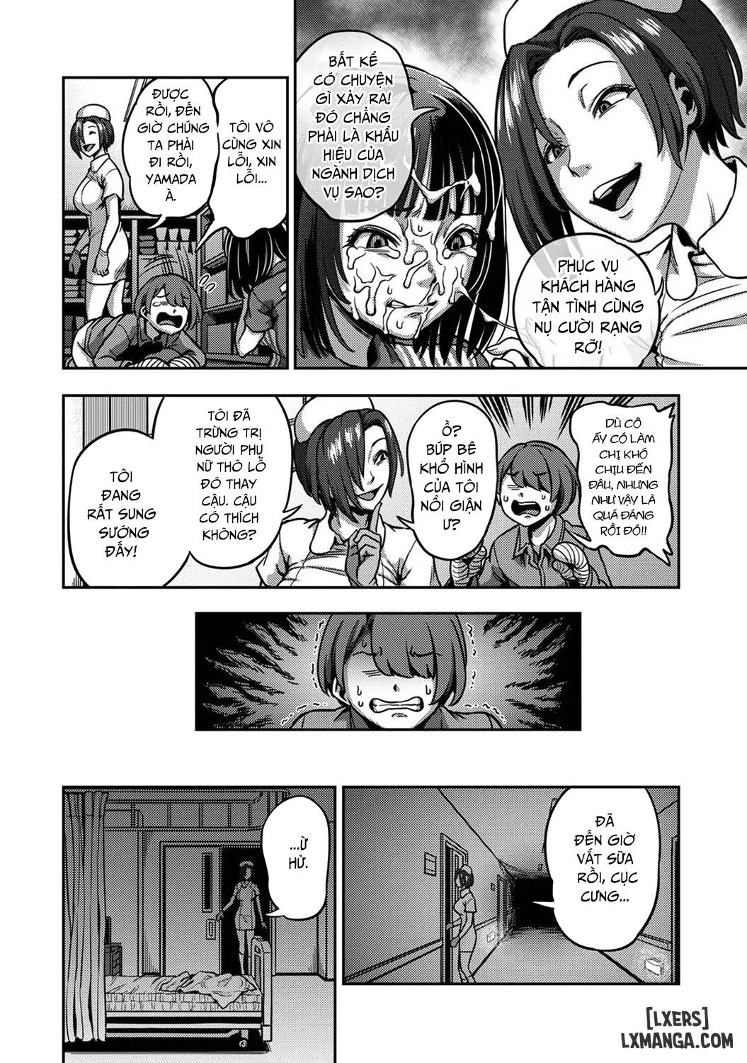 HentaiVN.net - Ảnh 87 - Khu chiết xuất tinh dịch [Sakusei Byoutou ~Seikaku Saiaku no Nurse shika Inai Byouin de Shasei Kanri Seikatsu~ ; Semen Extraction Ward ~Life in a hospital where a nurse with a cruel personality manages your orgasms~] - Chap 5 + 6 + 7: End.
