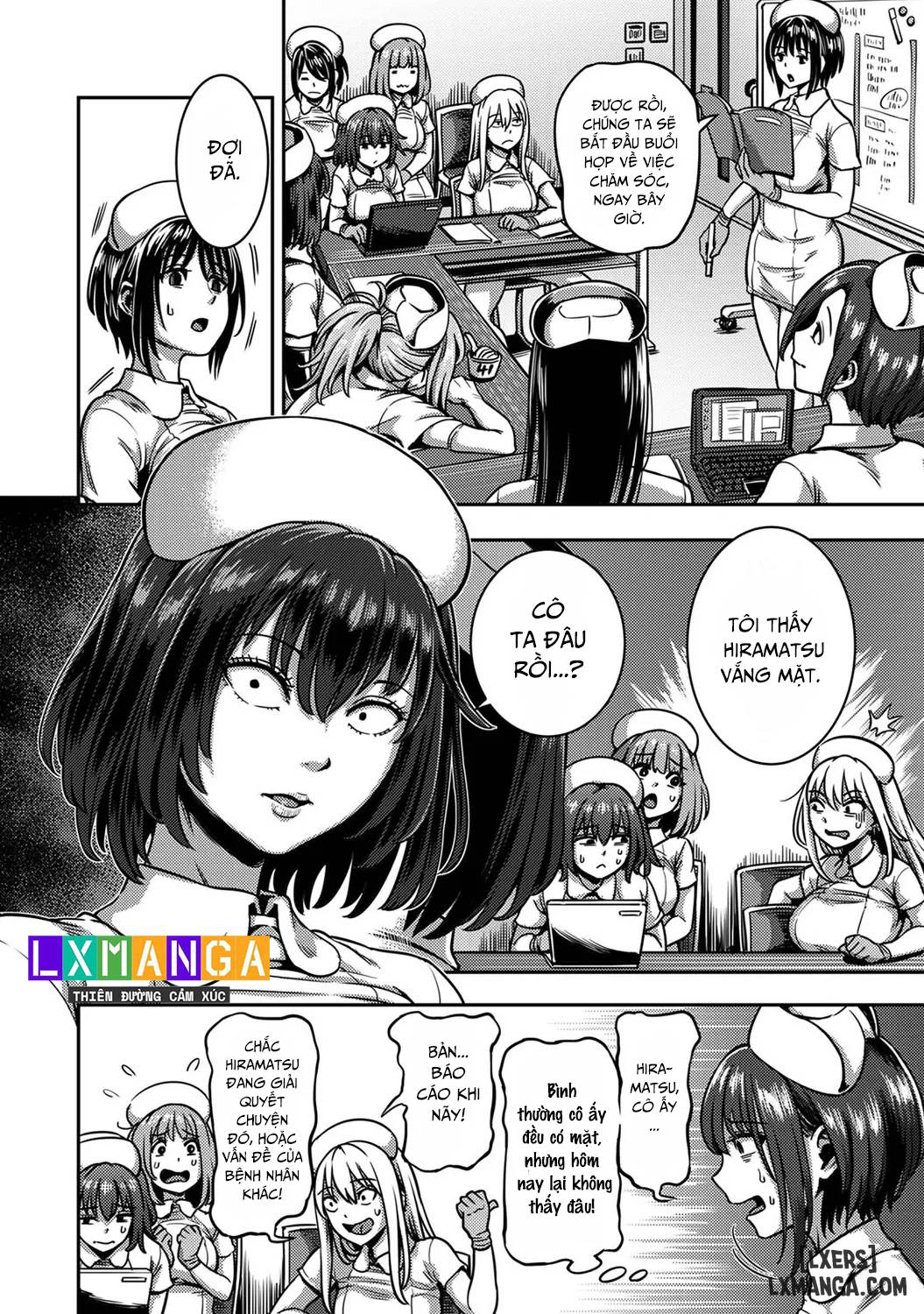 HentaiVN.net - Ảnh 9 - Khu chiết xuất tinh dịch [Sakusei Byoutou ~Seikaku Saiaku no Nurse shika Inai Byouin de Shasei Kanri Seikatsu~ ; Semen Extraction Ward ~Life in a hospital where a nurse with a cruel personality manages your orgasms~] - Chap 5 + 6 + 7: End.
