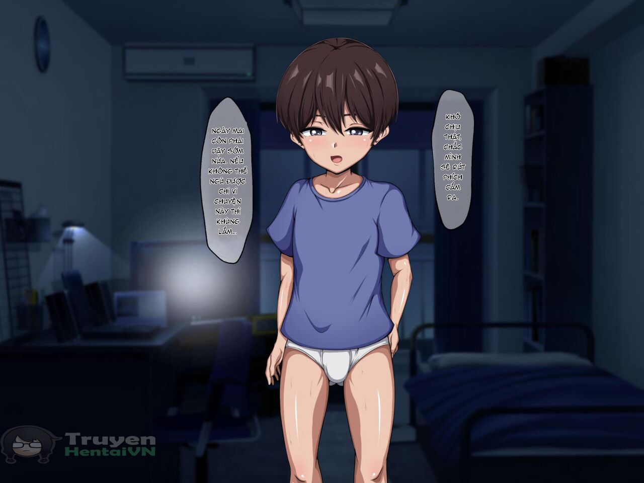 HentaiVN.net - Ảnh 5 - Muchimuchi Toshima Obaa-ke ga Yatte Kita - Oneshot