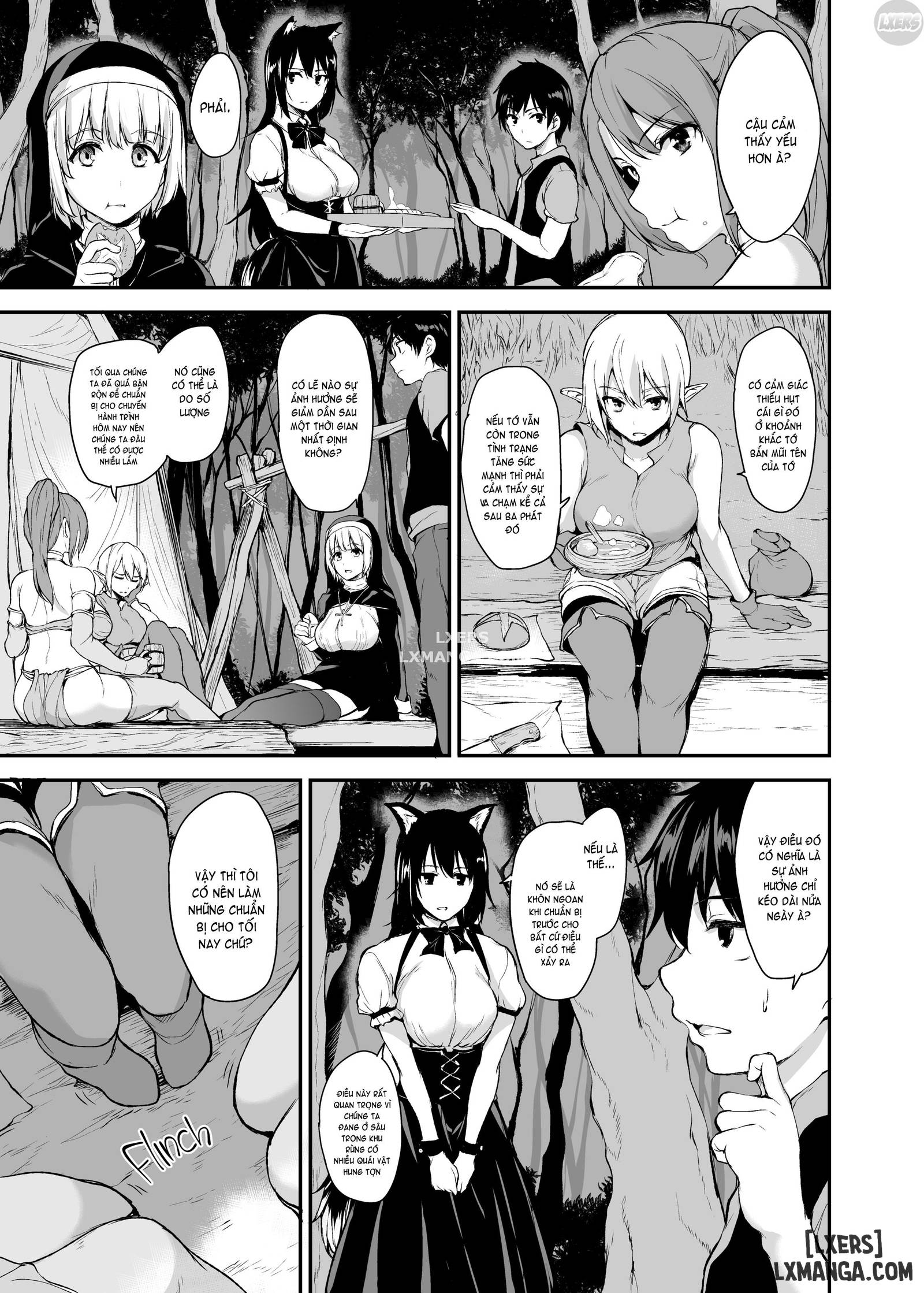 HentaiVN.net - Ảnh 10 - Câu Chuyện Về Harem Ở Dị Giới - Chapter 2
